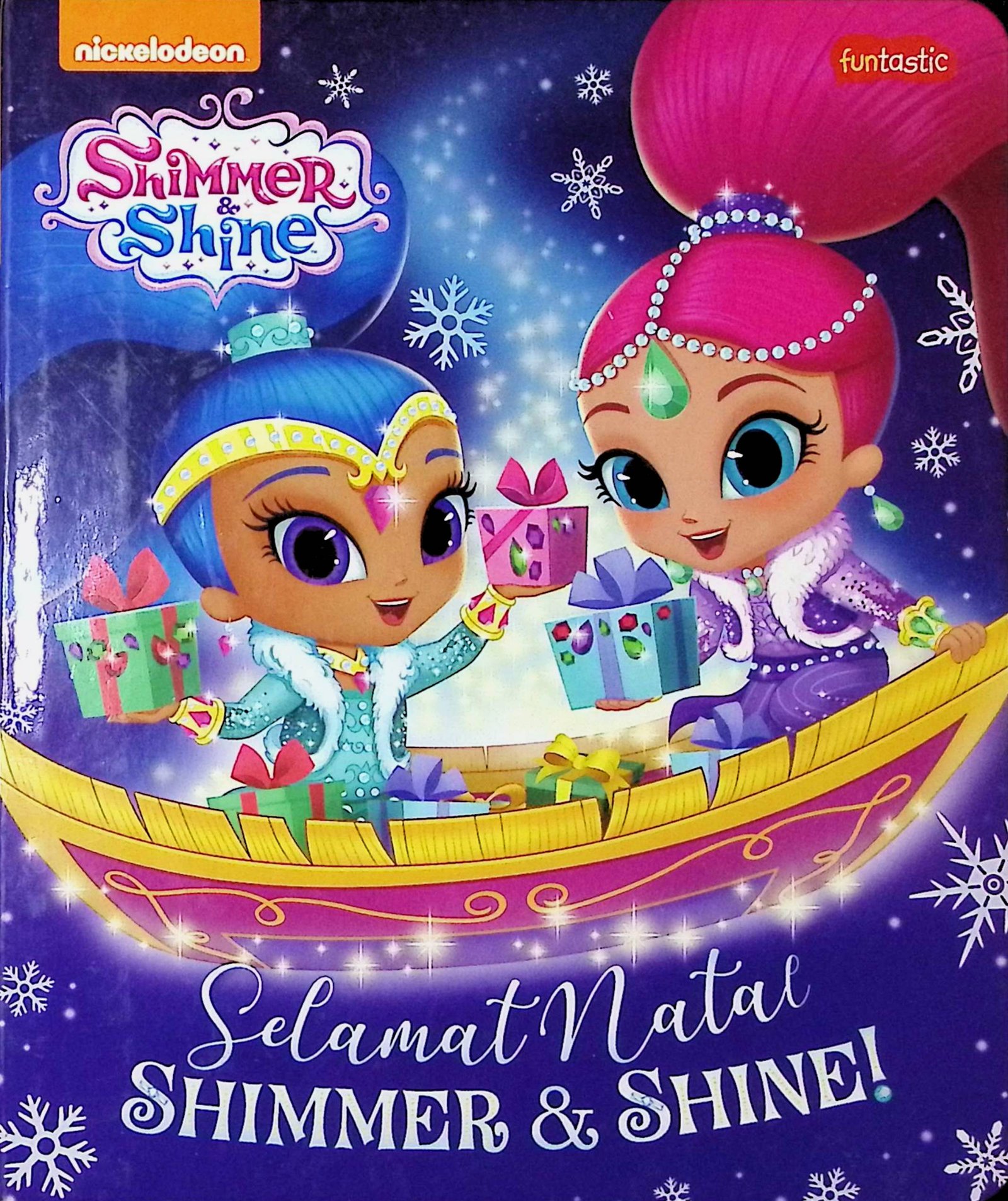 Cover Shimmer & Shine!: Selamat Natal / Nickelodeon (Penulis)