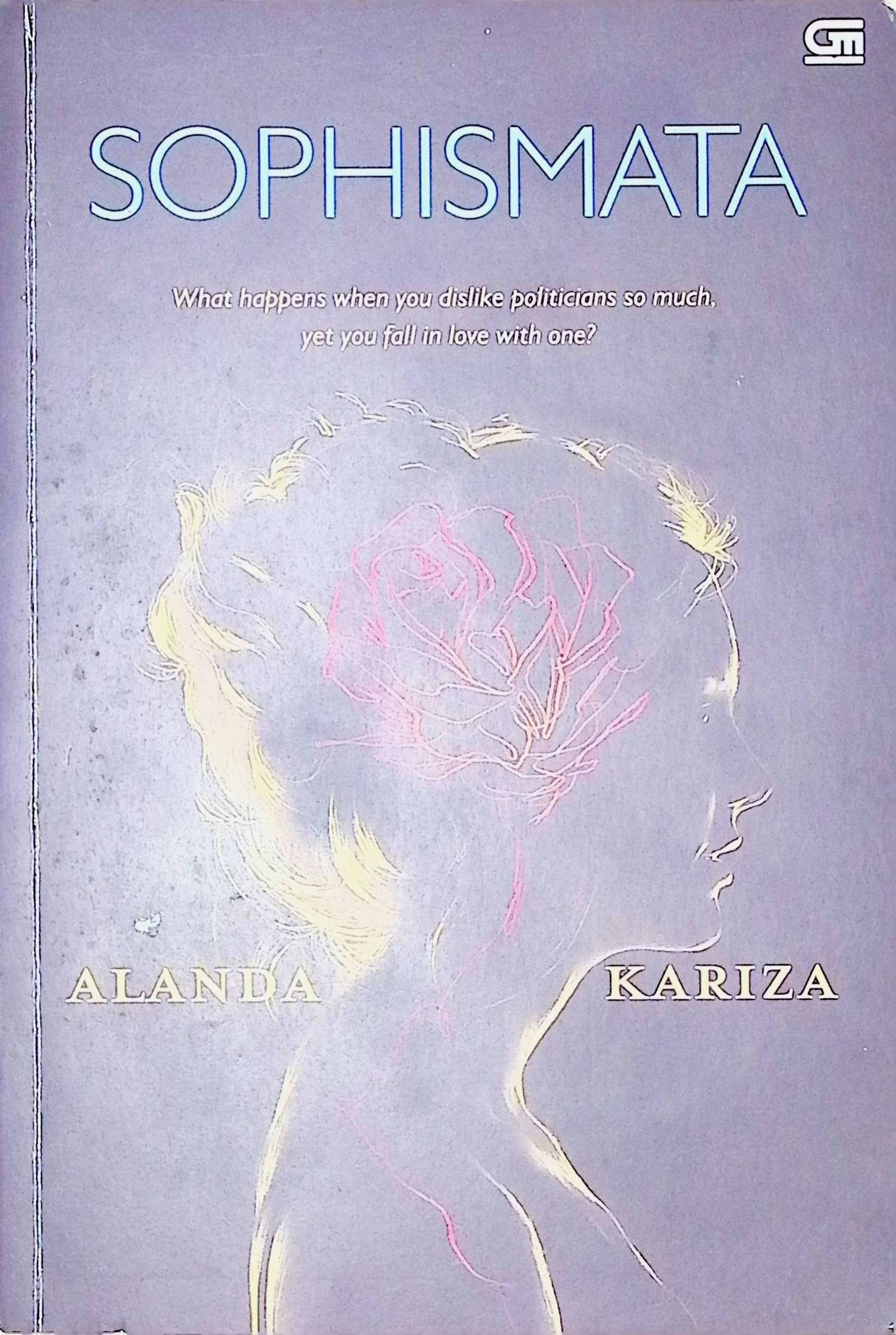 Cover Sophismata / Alanda Kariza (Penulis); Anastasia Aemilia (Editor)