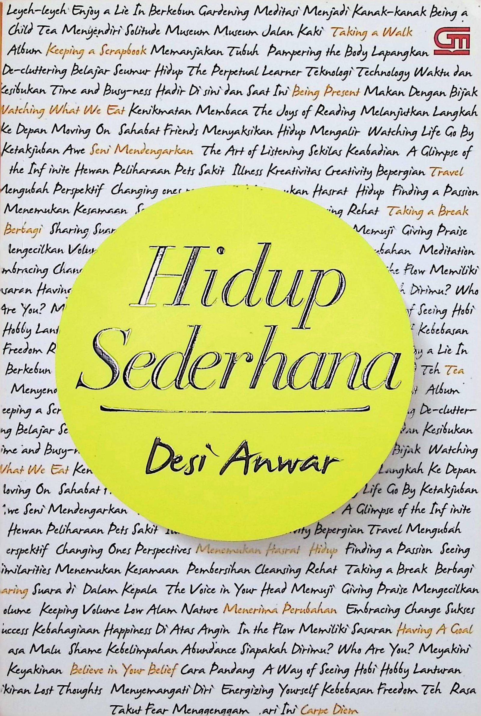 Cover Hidup Sederhana / Desi Anwar (Penulis)