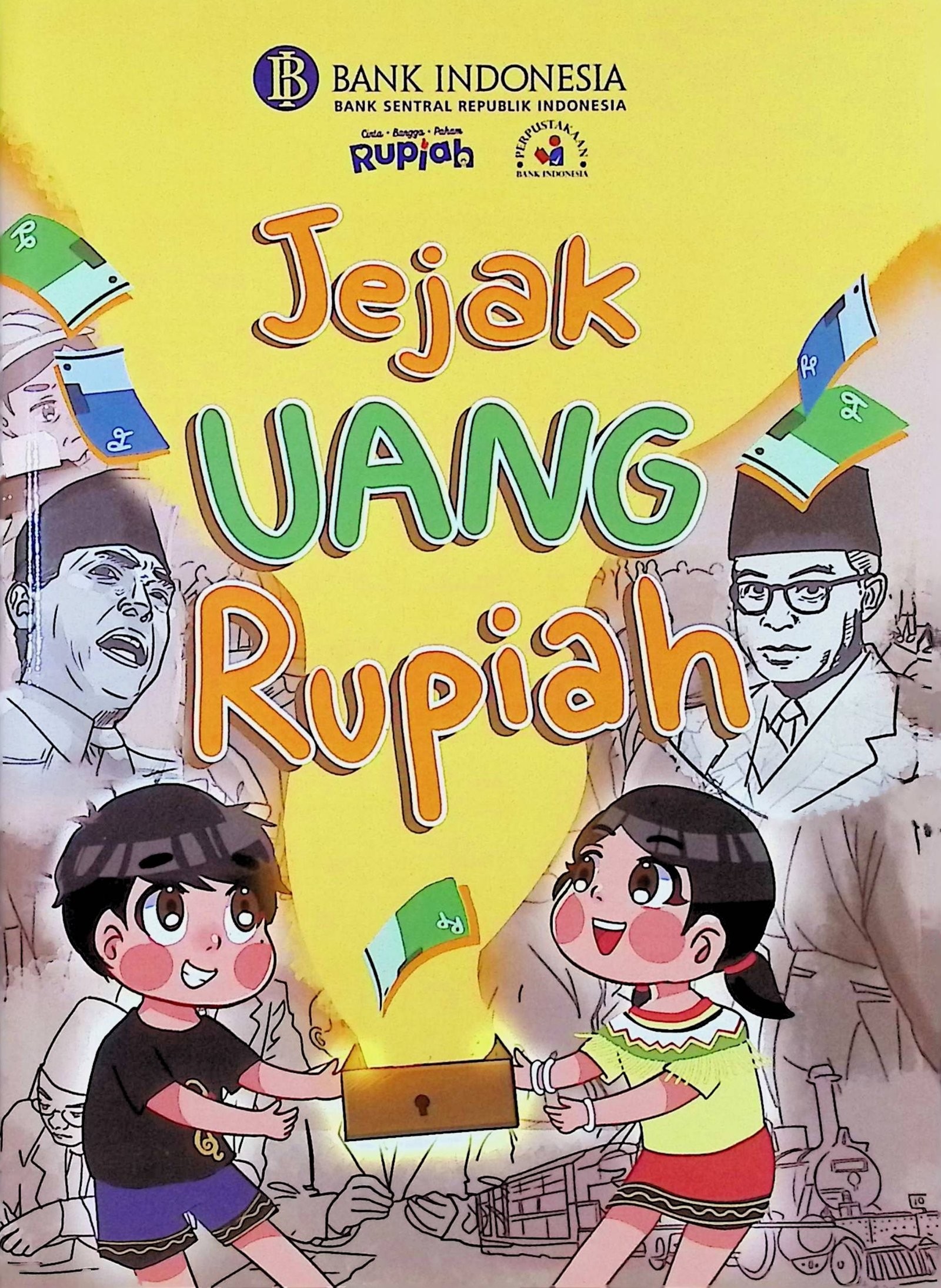 Cover Jejak Uang Rupiah / Bank Indonesia (Penyusun)