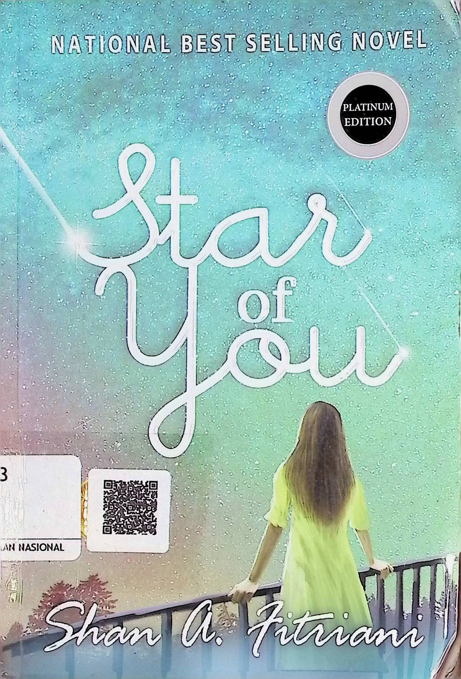 Cover Star of You / Shan A. Fitriani (Penulis); Ayesha Azrina Ruby (Editor)