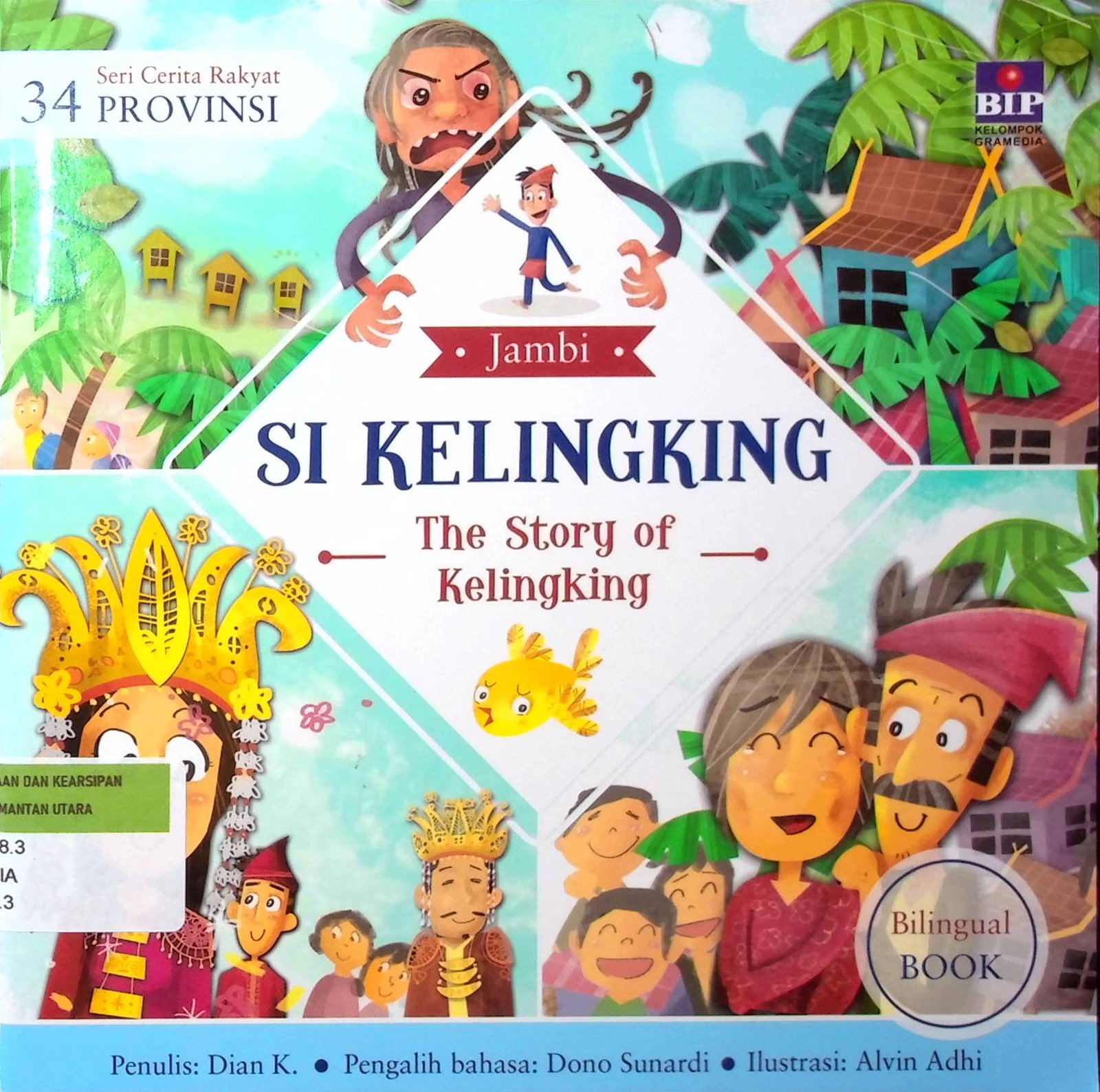 Cover Si Kelingking :  The Story of Kelingking