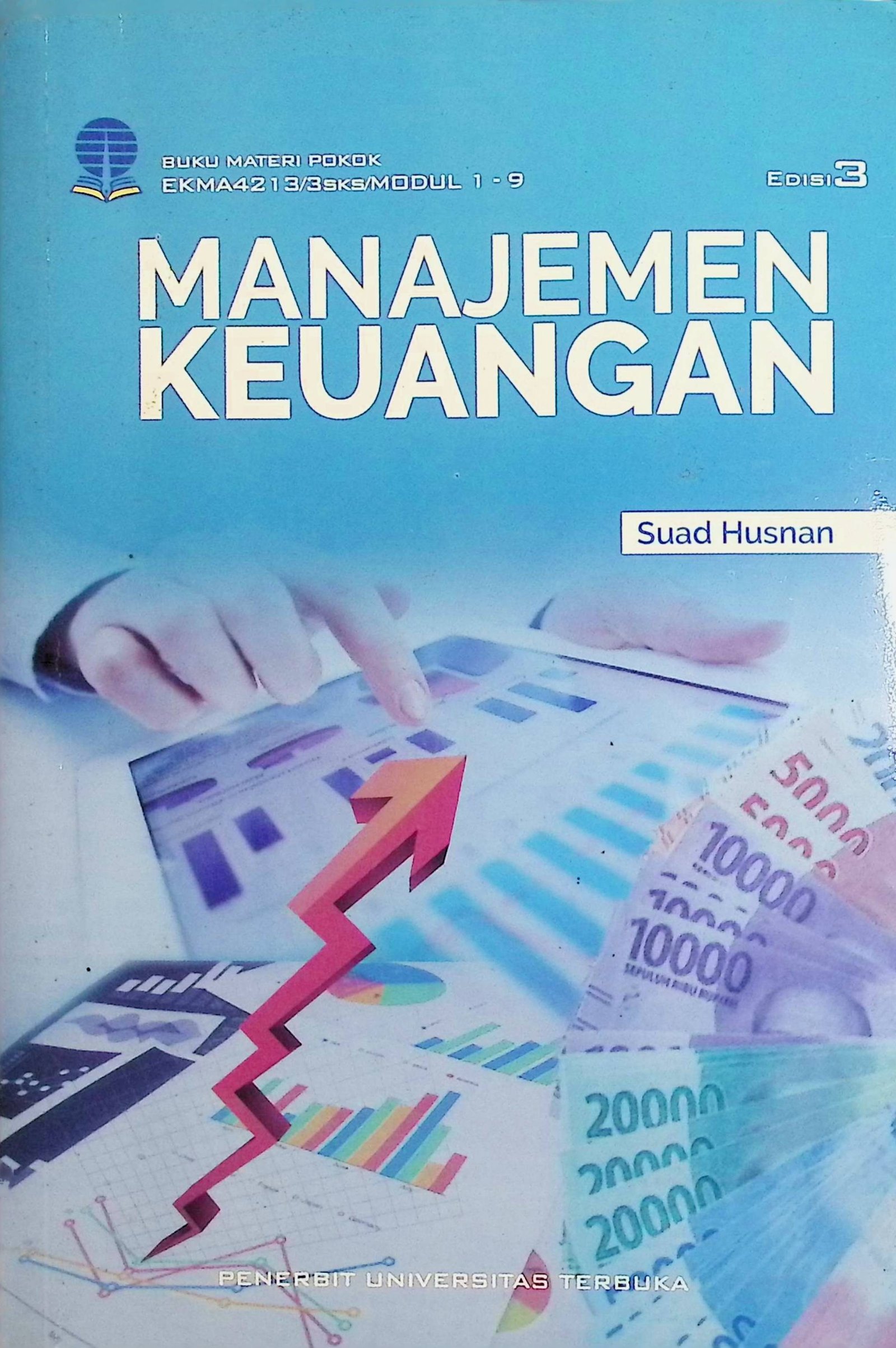 Cover Manajemen Keuangan / Suad Husnan (Penulis); Haryati, Mailani Hamdani (Penyunting)