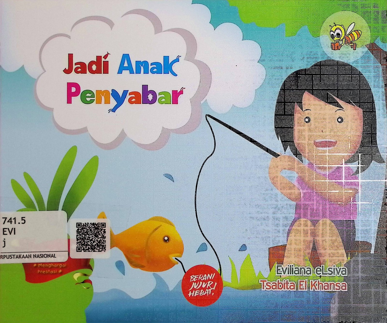 Cover Jadi Anak Penyabar / Eviliana Elsiva; Tsabita El Khansa (Penulis)