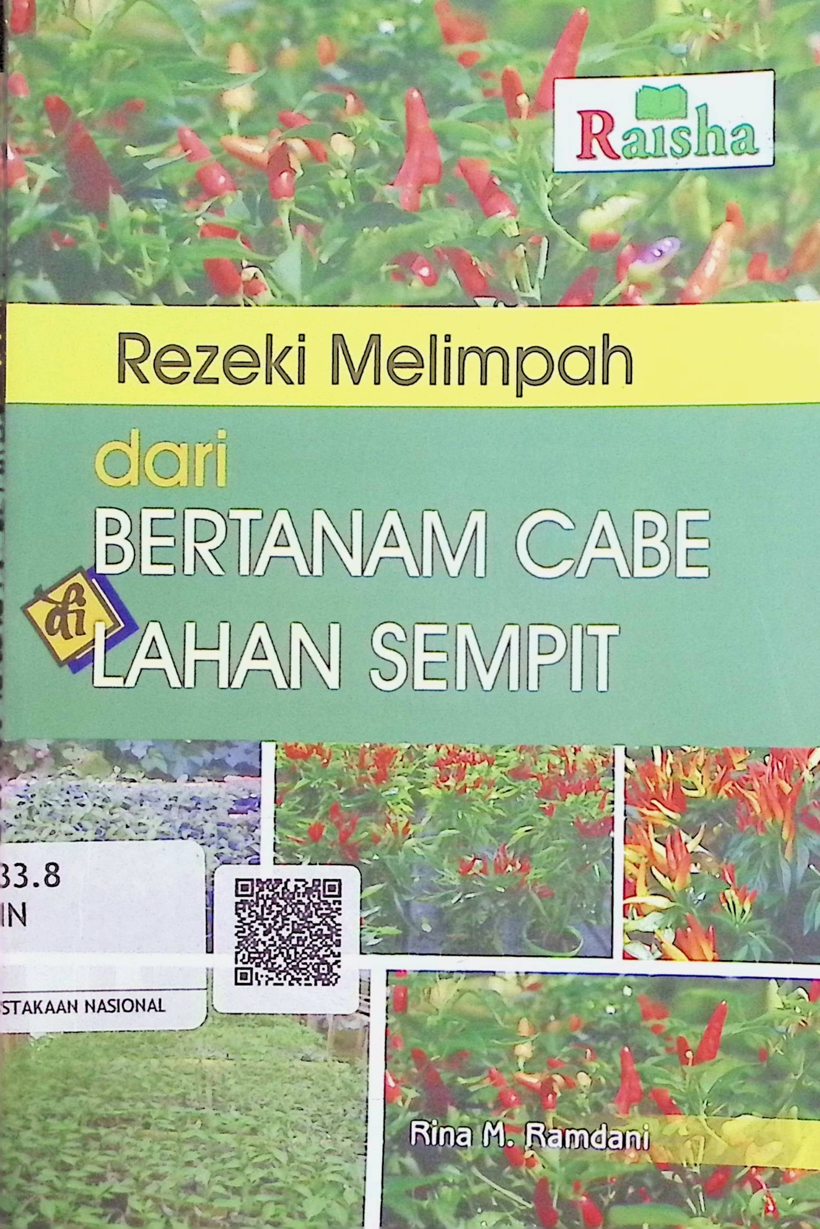 Cover Rezeki Melimpah dari Bertanam Cabe Lahan Sempit / Rina M. Ramdani (Penulis); Inta Dewi Nuraini (Editor dan Penyelaras Aksara)