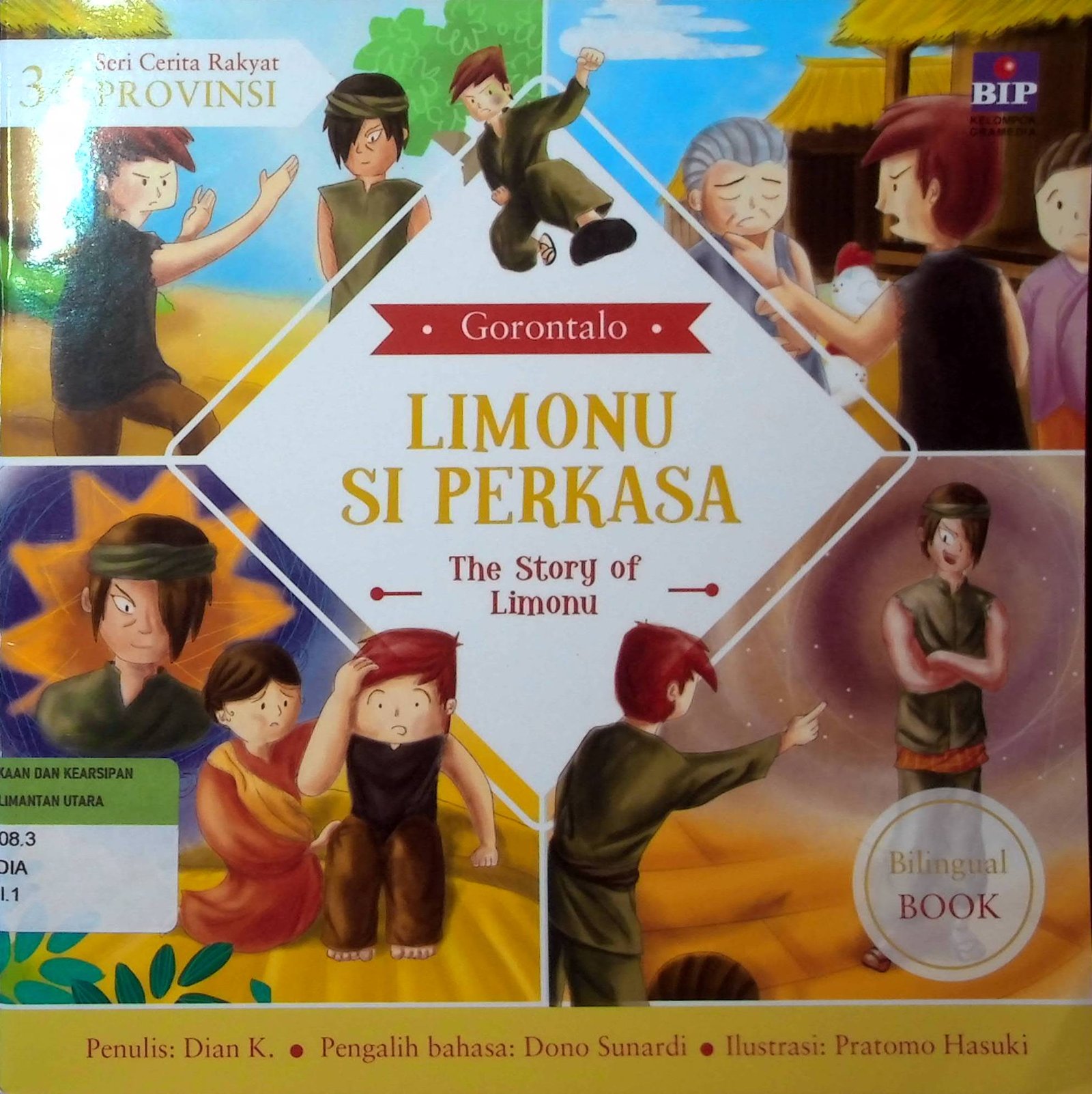 Cover Limonu Si Perkasa :  The Story of Limonu