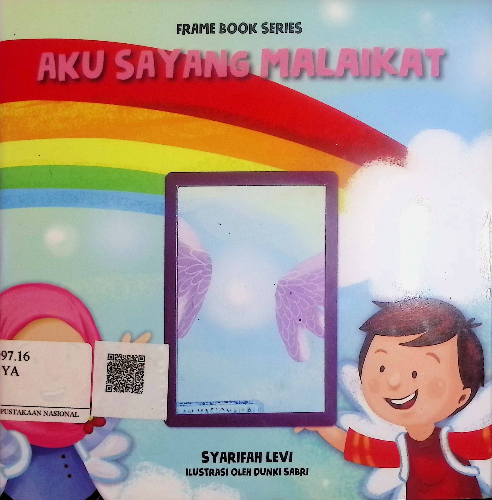 Cover Aku Sayang Malaikat / Syarifah Levi (Penulis); Dunki Sabri (Ilustrator)