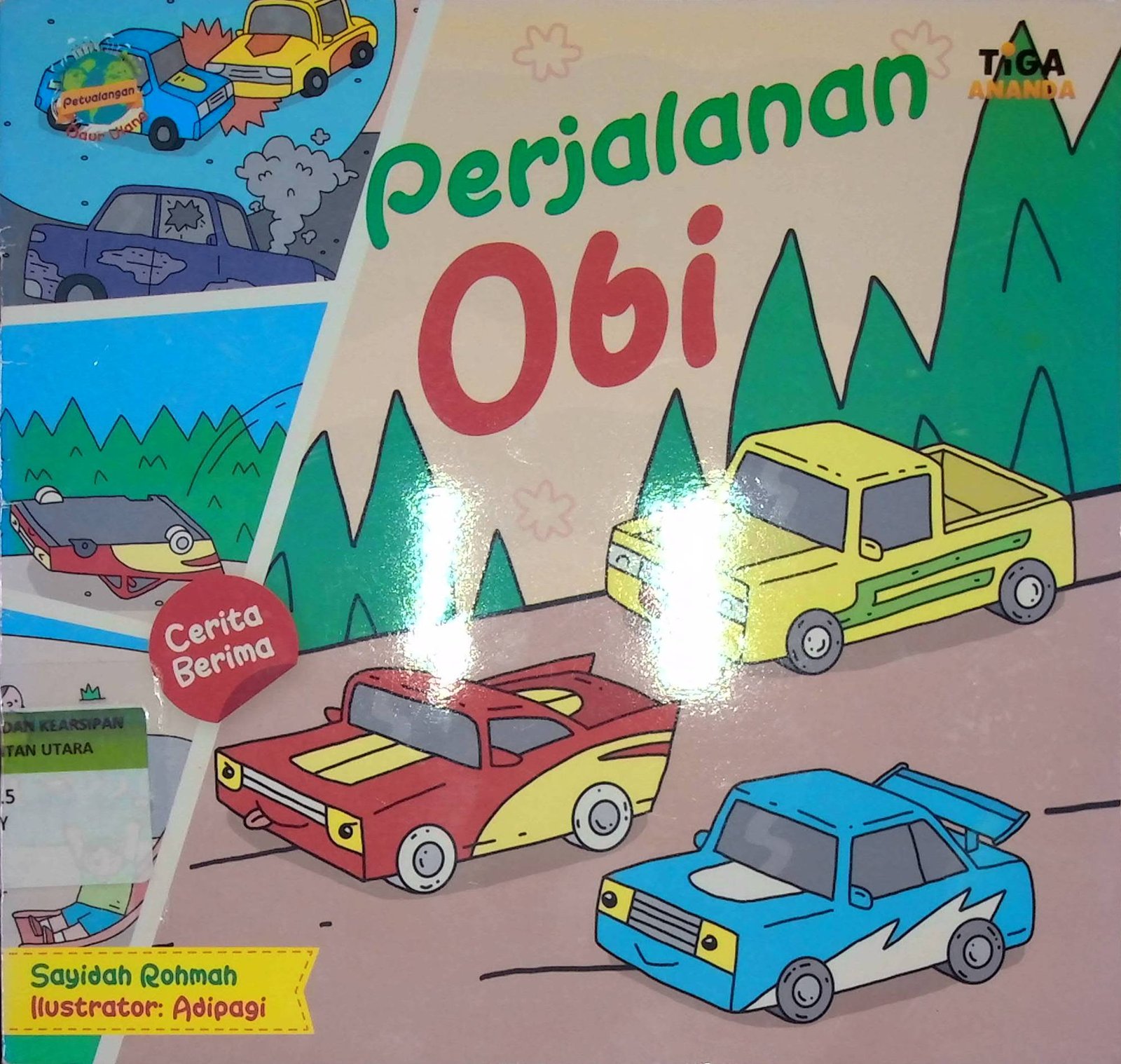 Cover Perjalanan Obi :  Petualangan Daur Ulang
