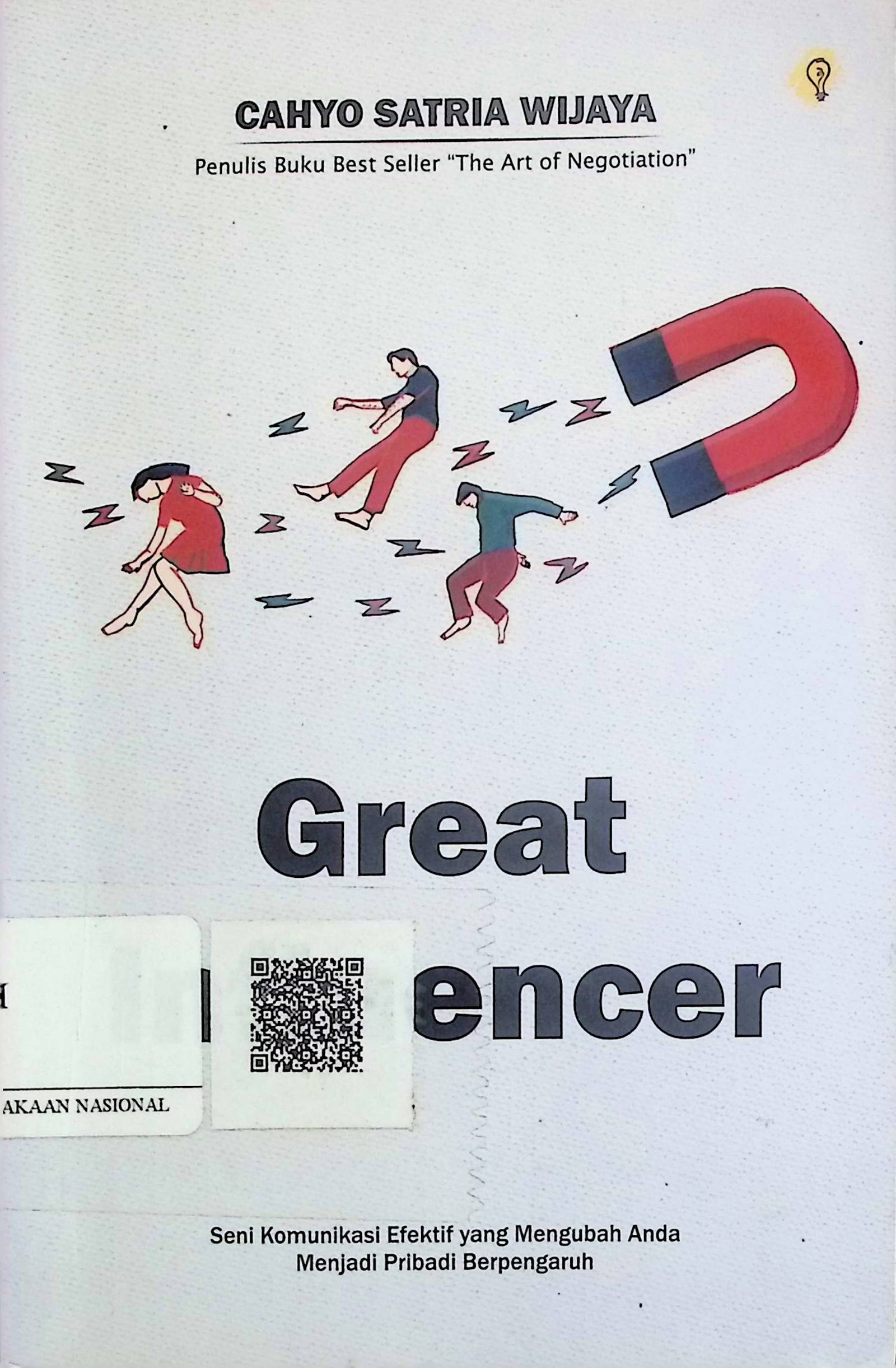 Cover Great Influencer / Cahyo Satria Wijaya (Penulis); Puput Alvia (Penyunting)