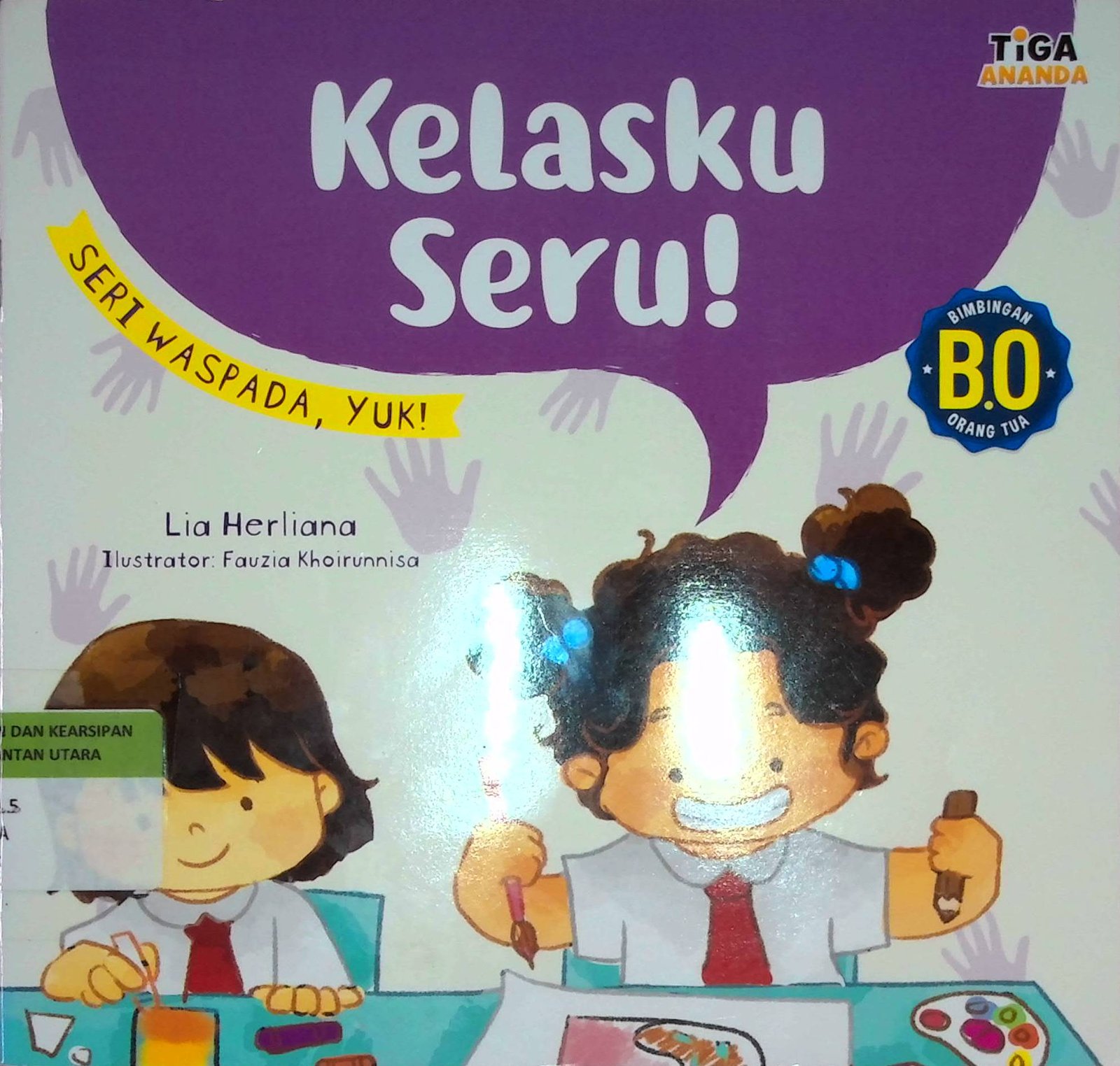 Cover Kelasku Seru! :  Seri Waspada, Yuk!