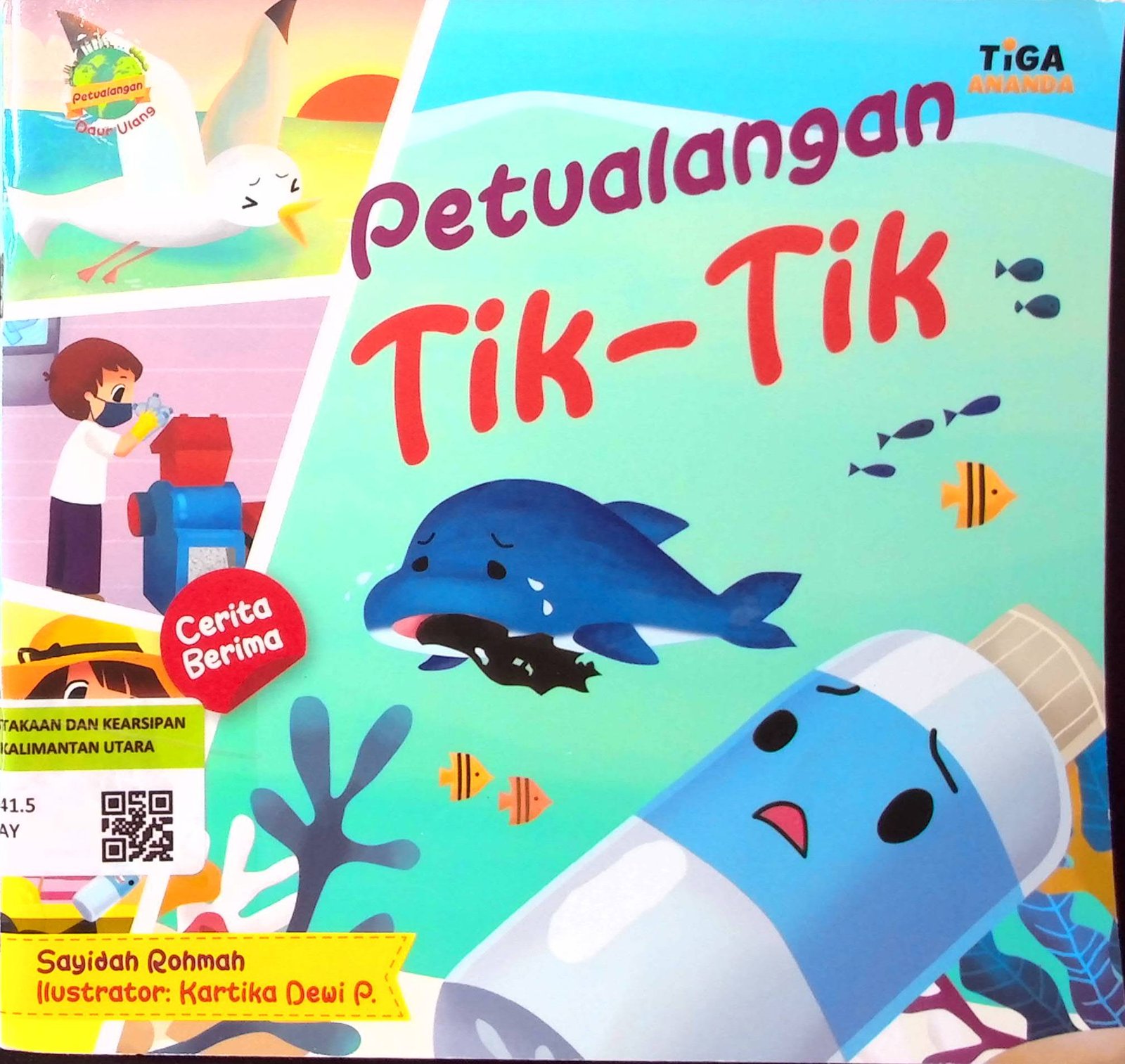 Cover Petualangan Tik-Tik :  Petualangan Daur Ulang
