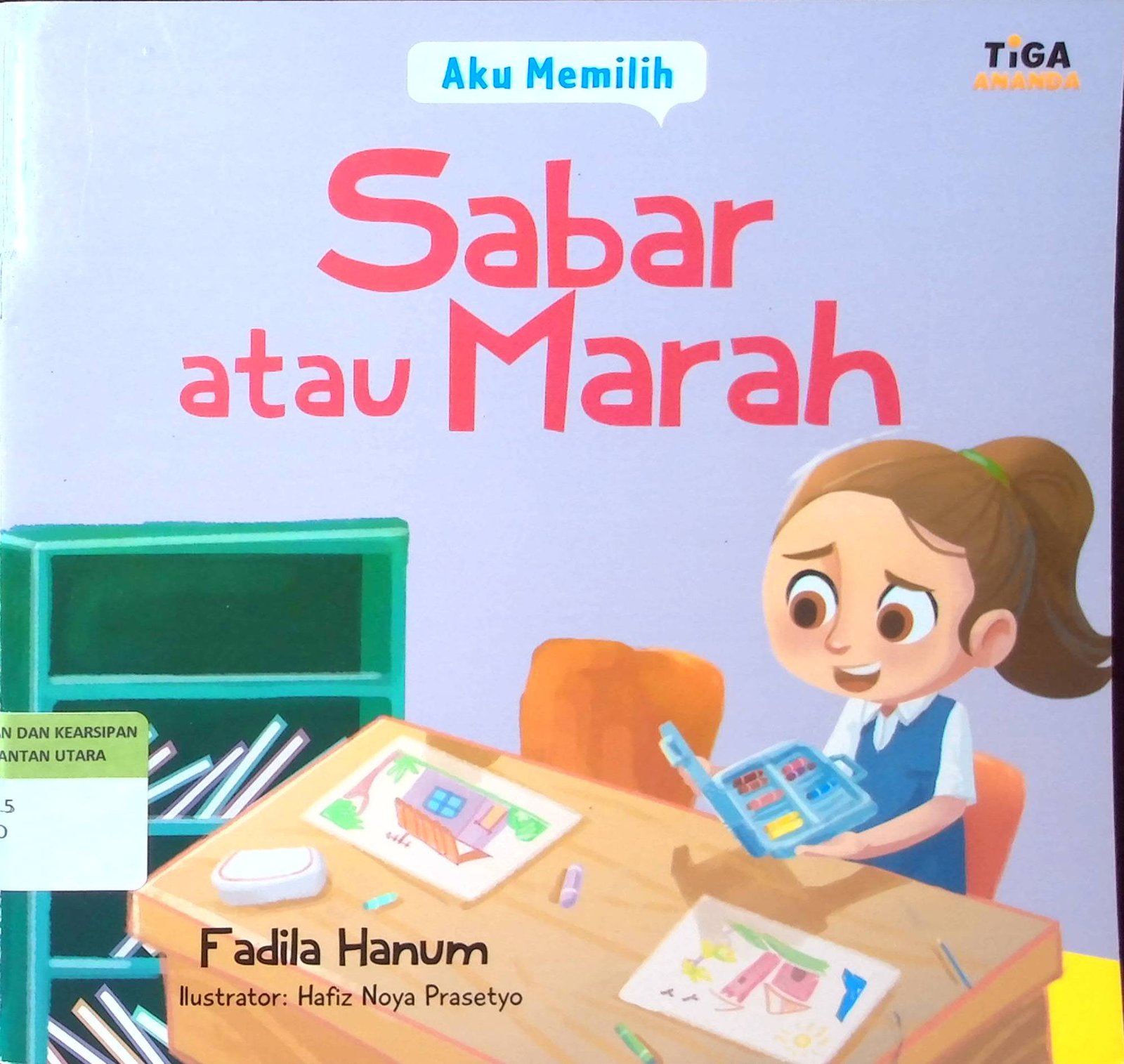 Cover Aku Memilih Sabar Atau Marah