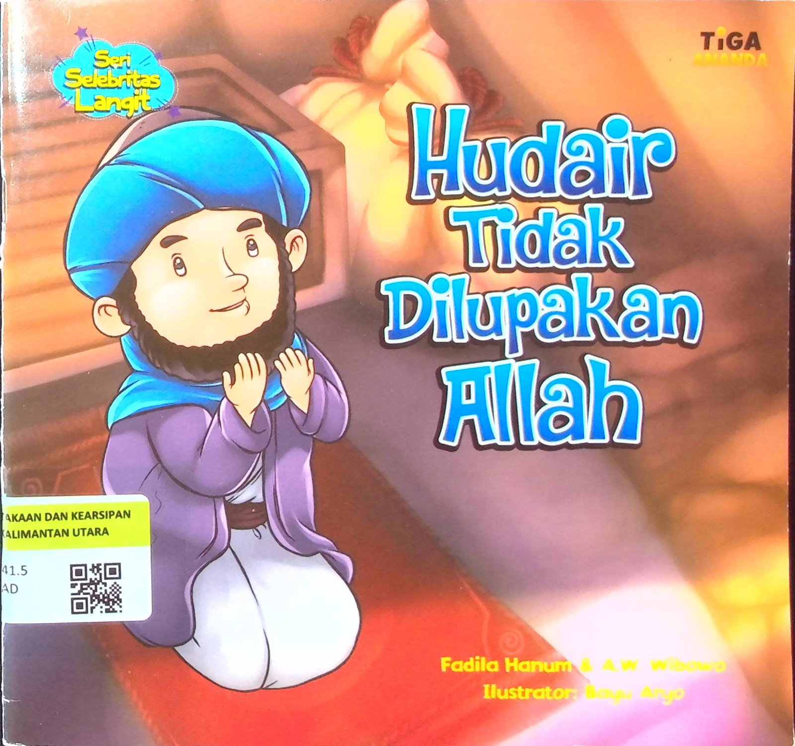 Cover Hudair Tidak Dilupakan Allah :  Seri Selebritas Langit