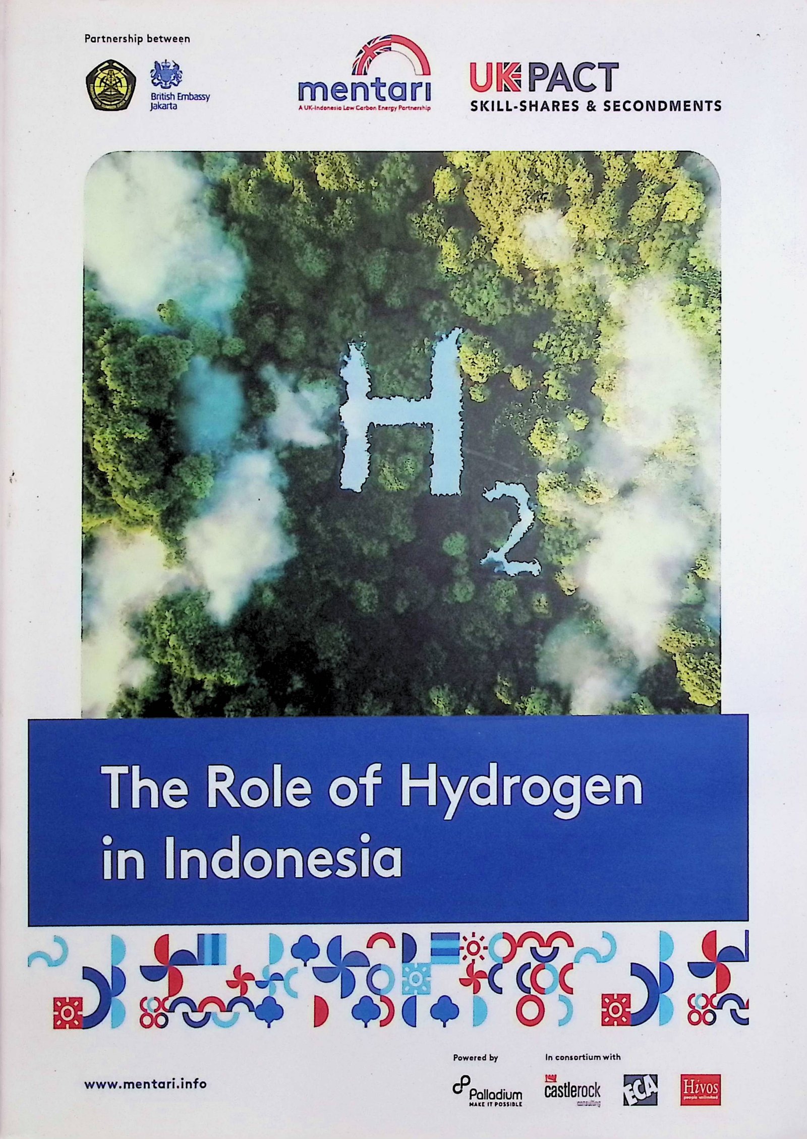 Cover The Role of Hydrogen in Indonesia / Andriah Feby Misna (Penyusun); Margo Bedingfield (Editor)