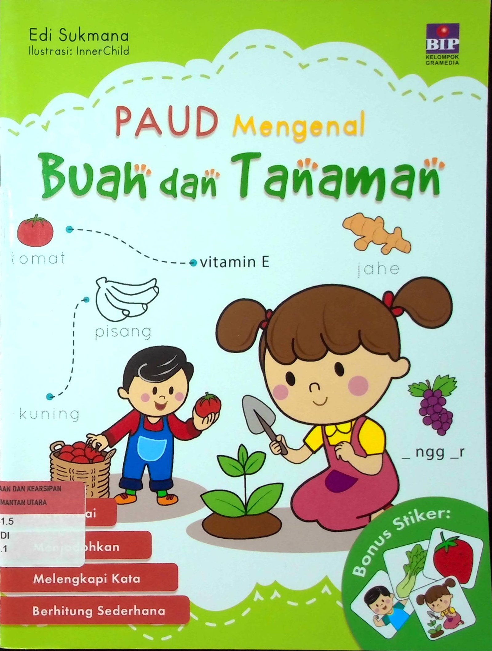 Cover Paud Mengenal Buah dan Tanaman