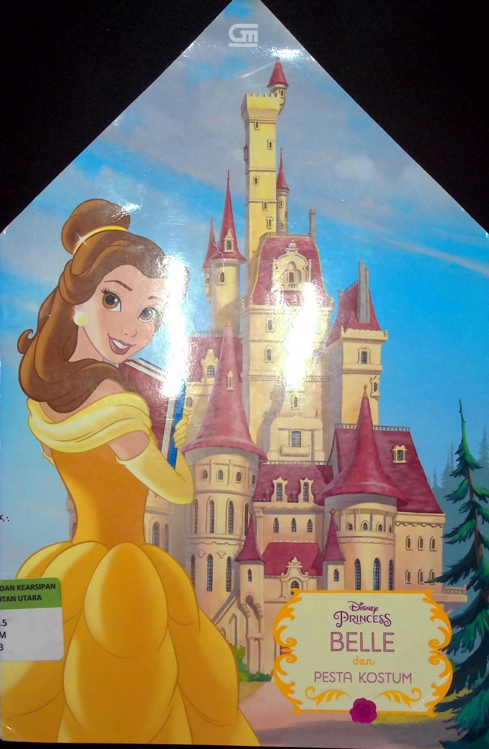 Cover Belle dan Pesta Kostum :  Disney Princess