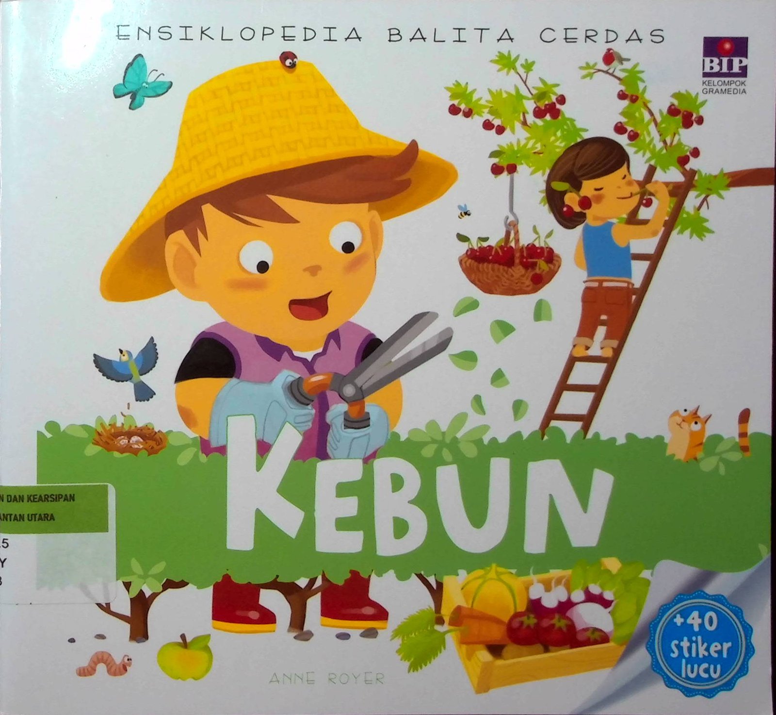 Cover Ensiklopedia Balita Cerdas : Kebun
