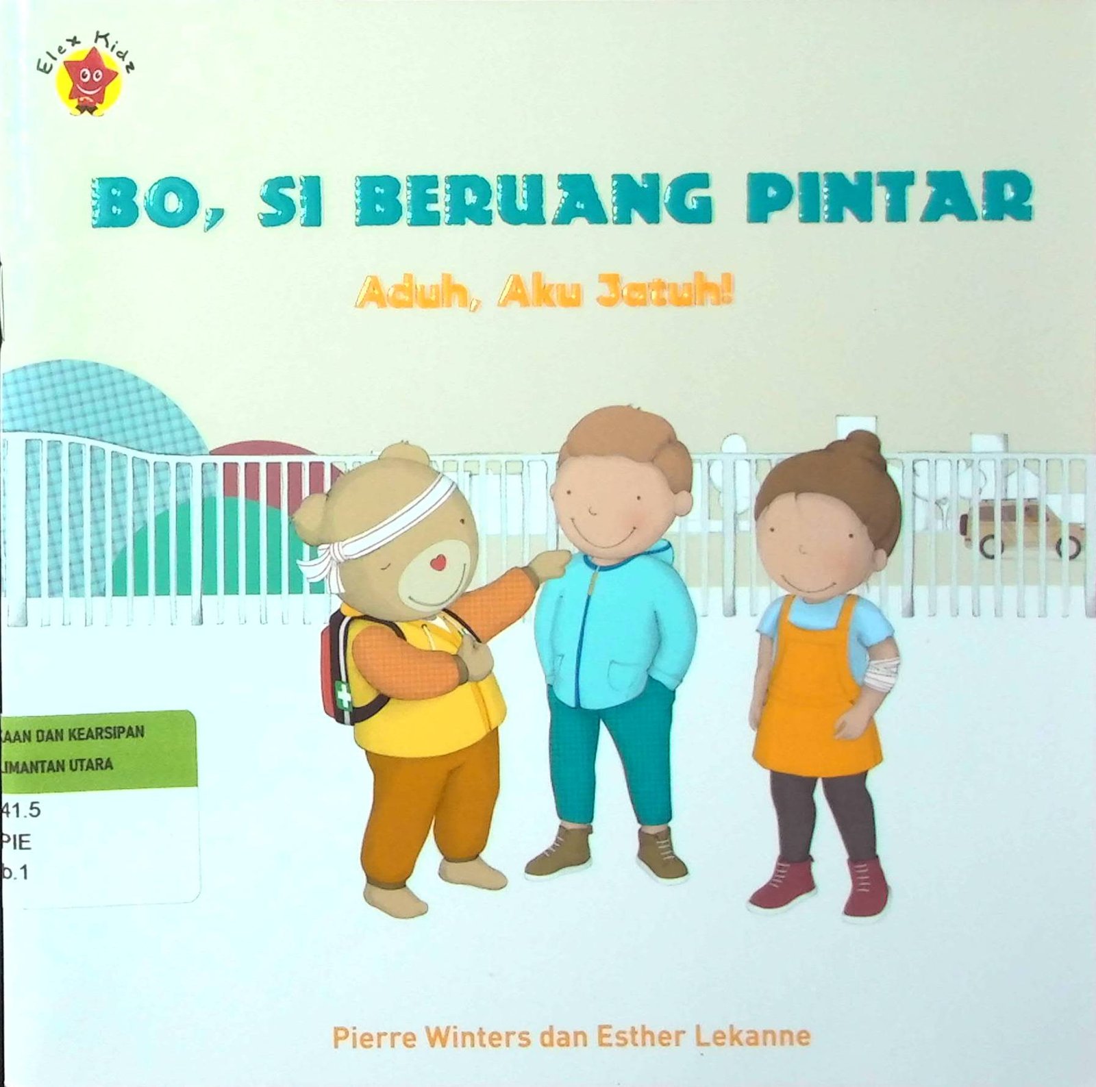 Cover Bo, Si Anak Beruang Pintar : Aduh, aku Jatuh!