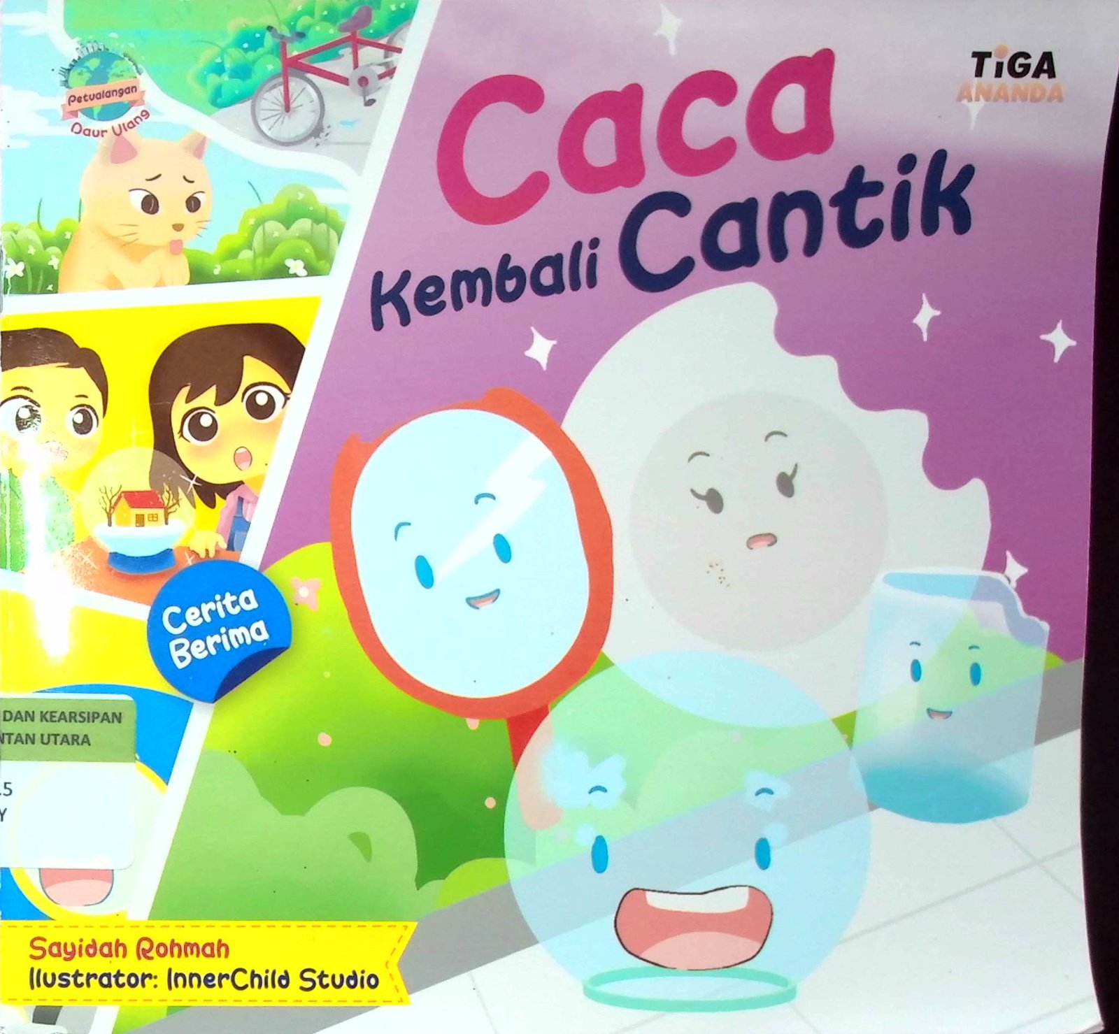 Cover Caca Kembali Cantik :  Petualangan Daur Ulang