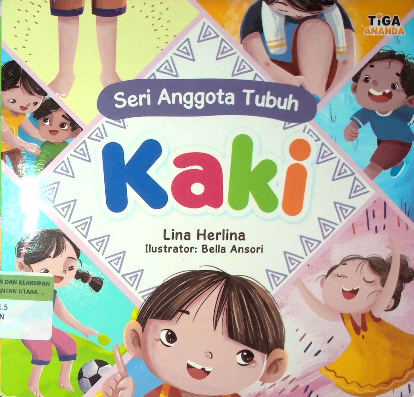 Cover Kaki :  Seri Anggota Tubuh