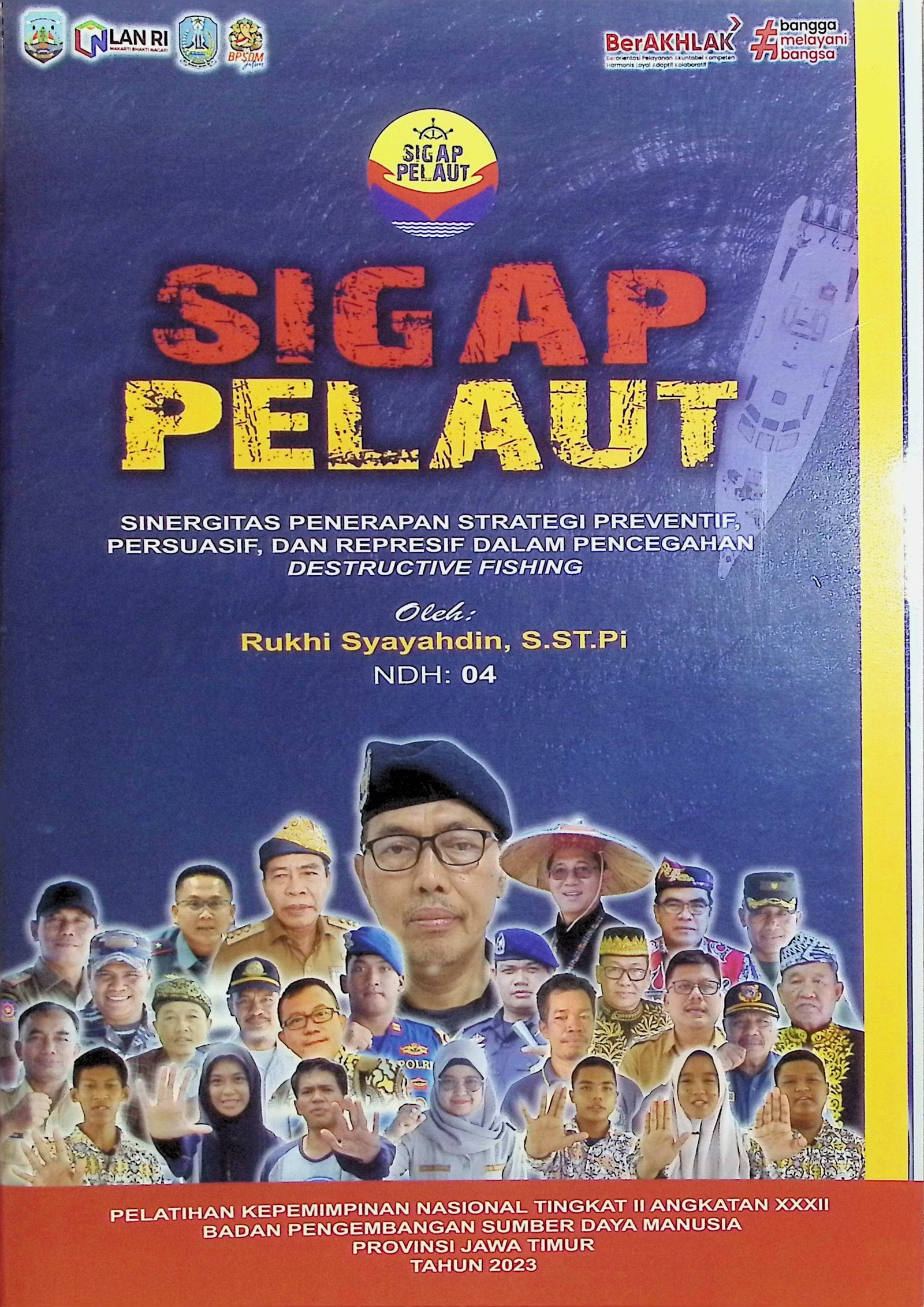 Cover Sigap Pelaut / Rukhi Syayahdin (Penulis)