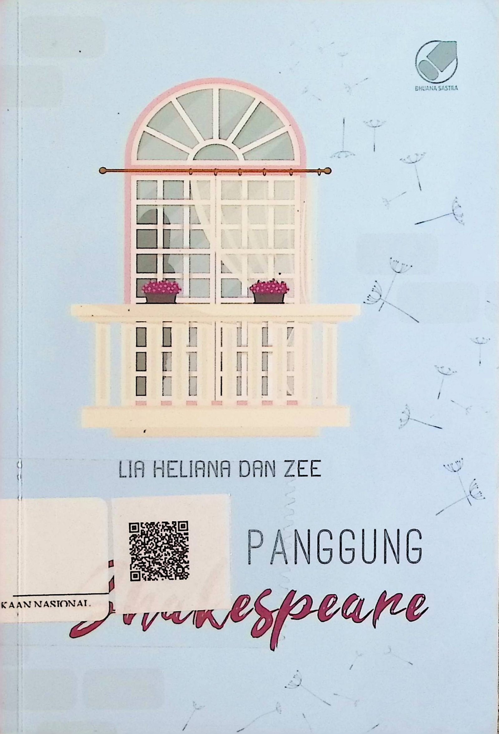 Cover Panggung Shakespeare / Lia Herliana, Zee (Penulis); Ani Nuraini Syahara (Penyunting)