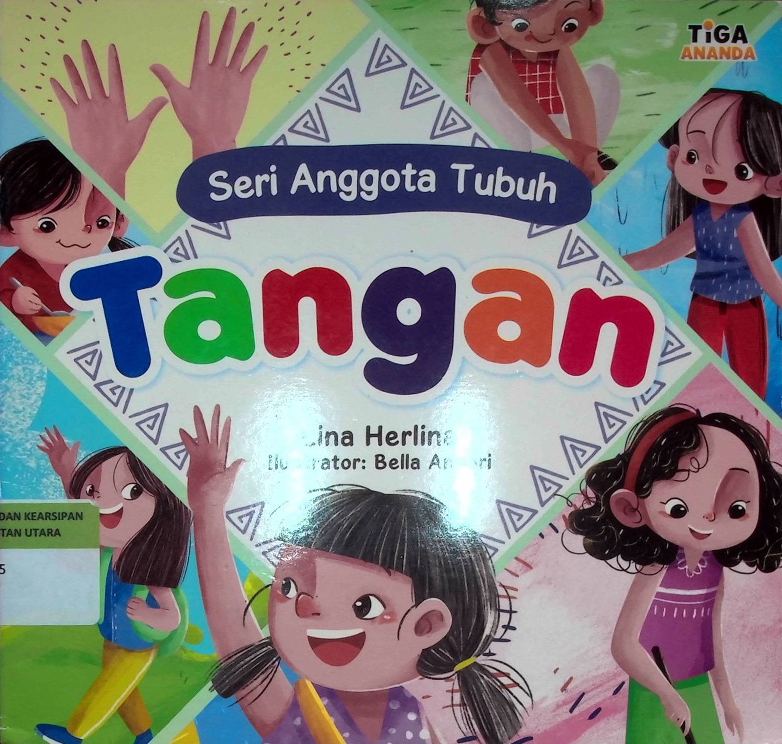 Cover Tangan :  Seri Anggota Tubuh