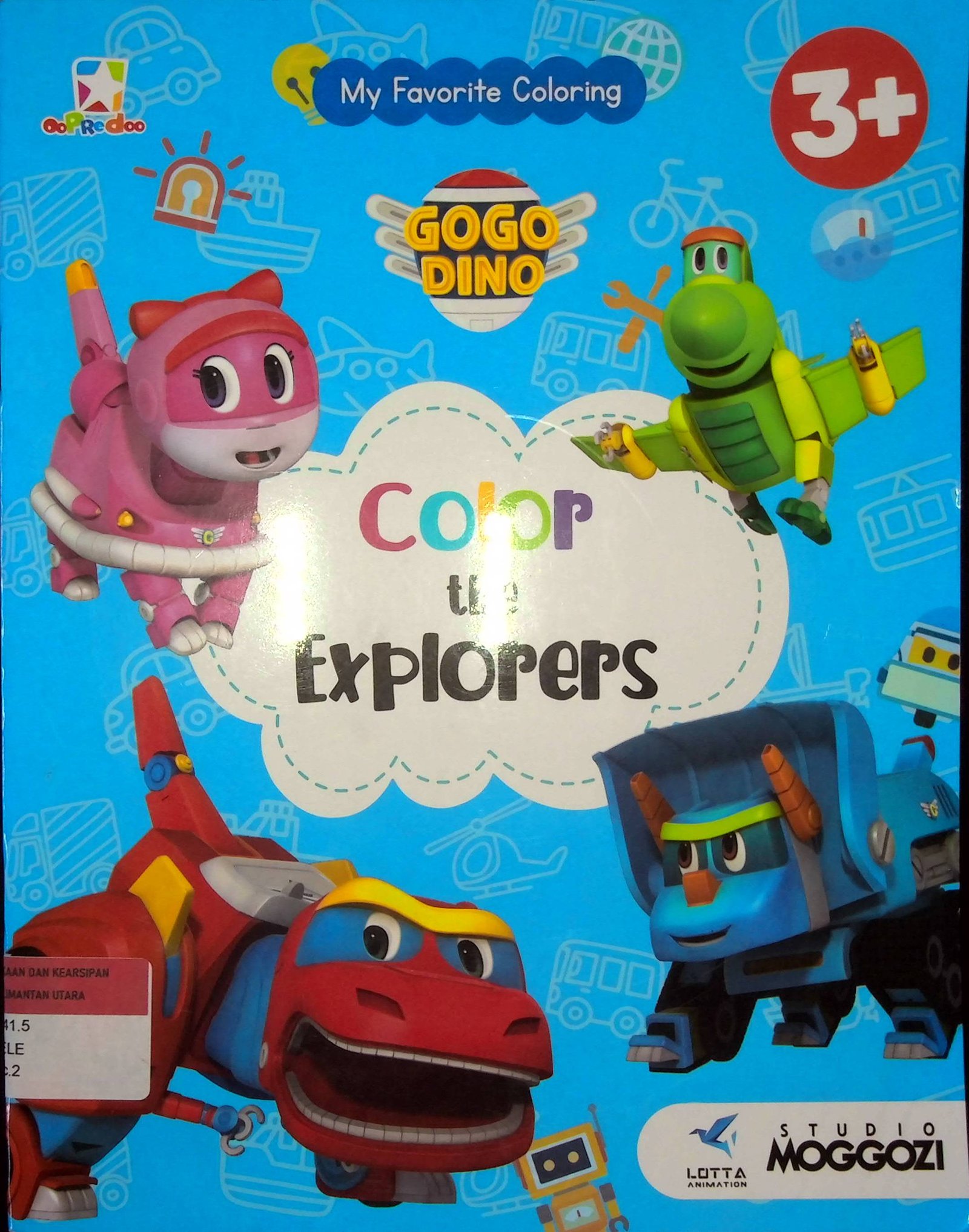 Cover Color the Explorers