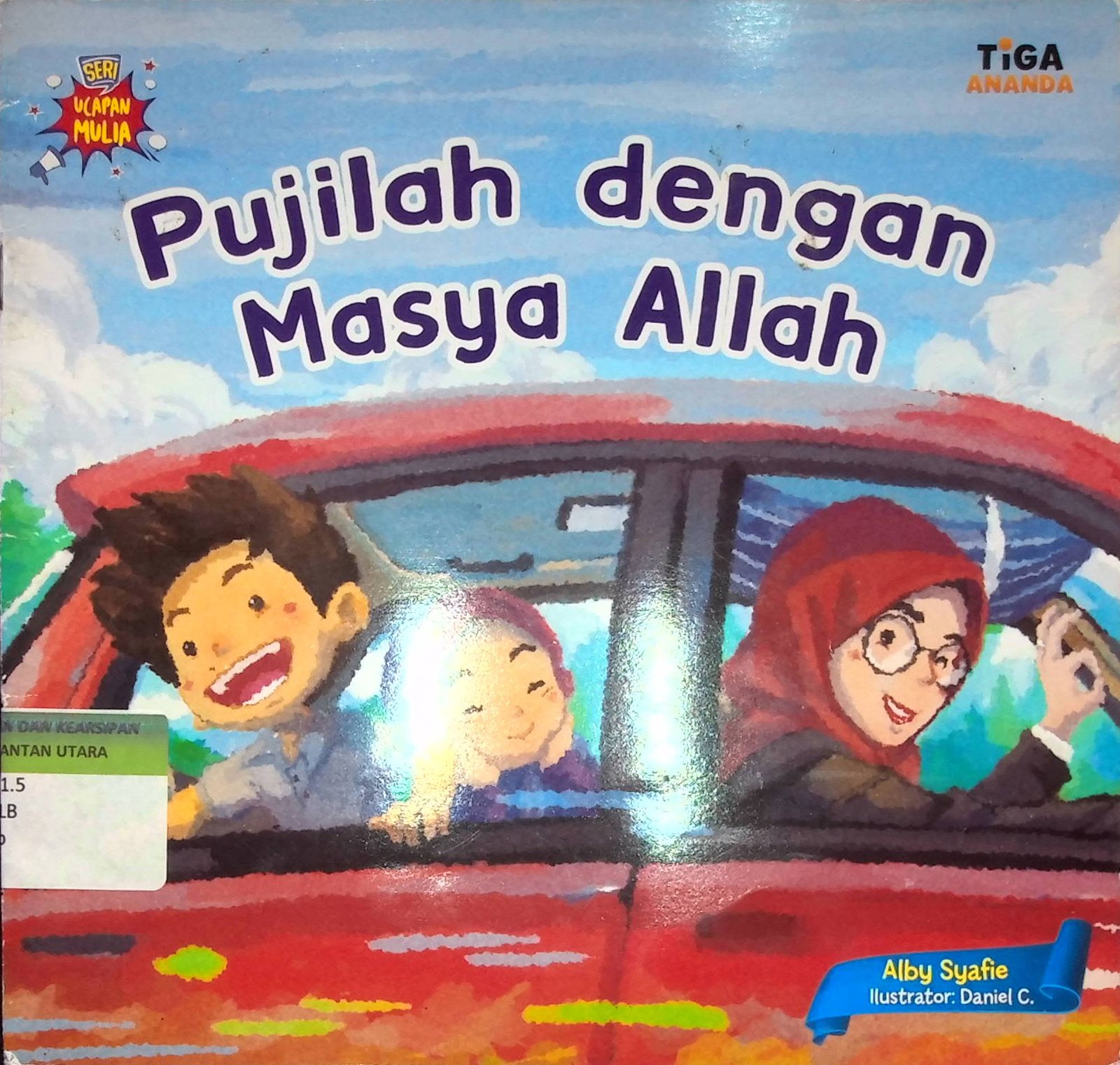 Cover Pujilah Dengan Masya Allah :  Seri Ucapan Mulia