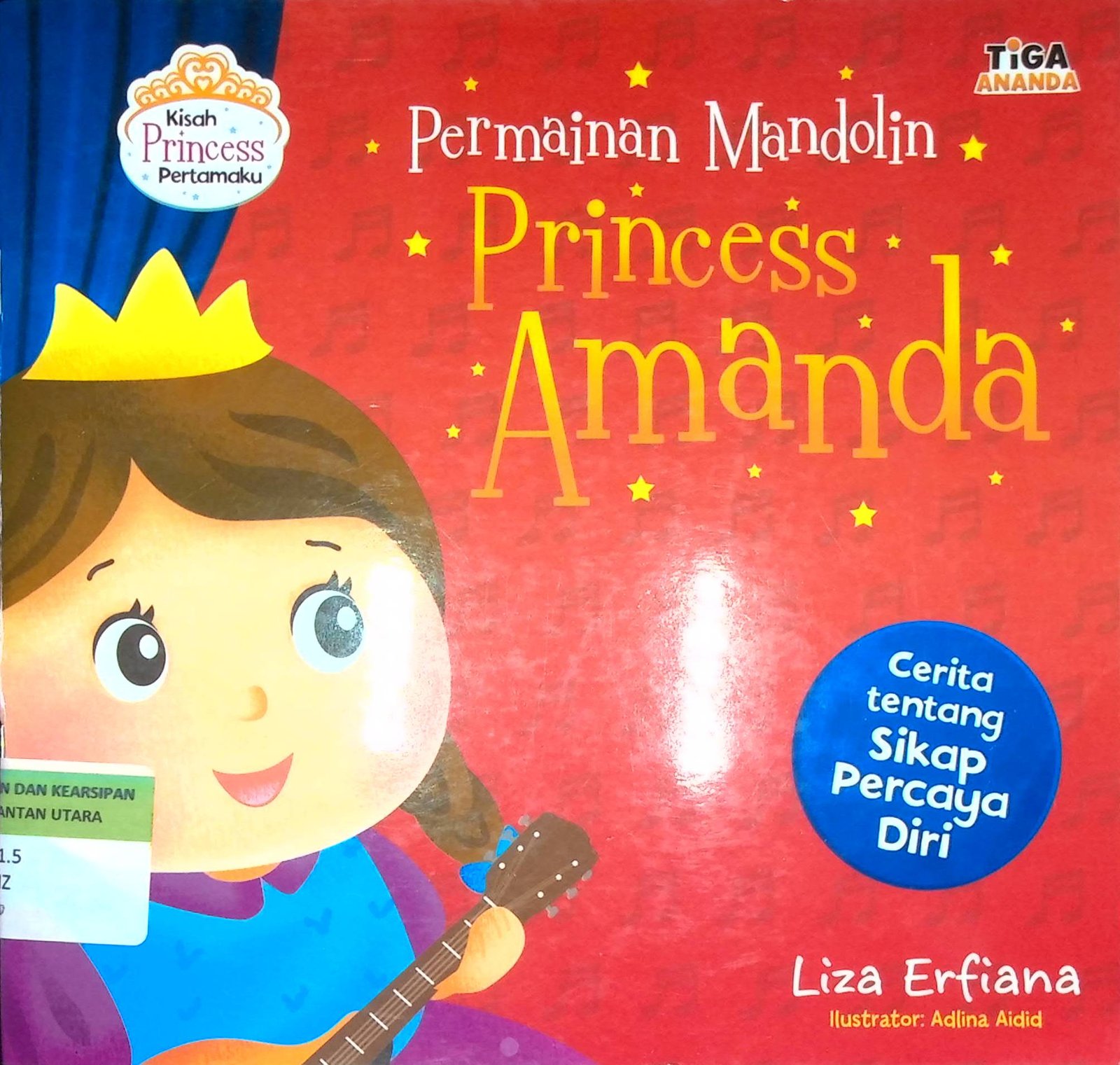 Cover Permainan Mandolin Princess Amanda :  Cerita Tentang Sikap Percaya Diri