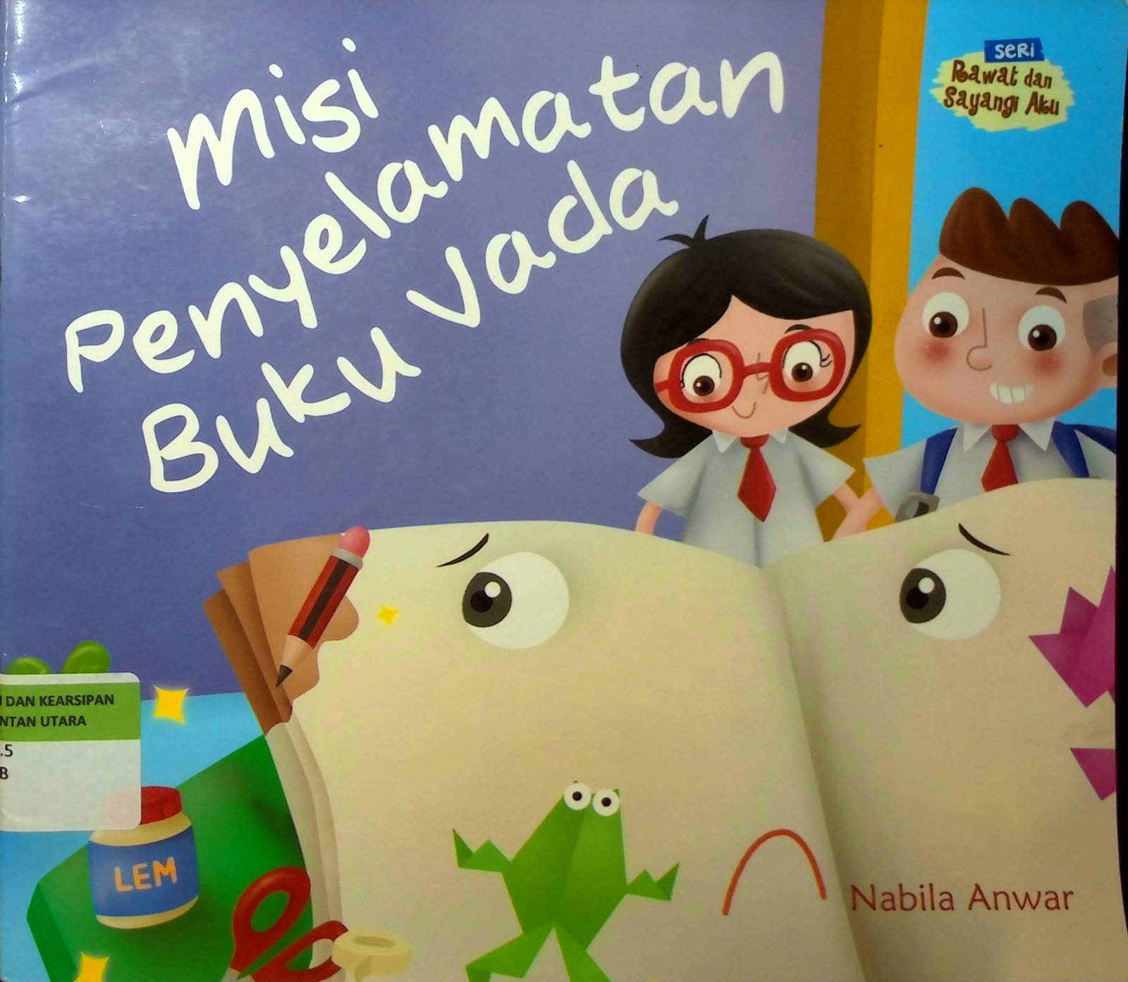 Cover Misi Penyelamatan Buku Vada :  Seri Rawat dan Sayangi Aku