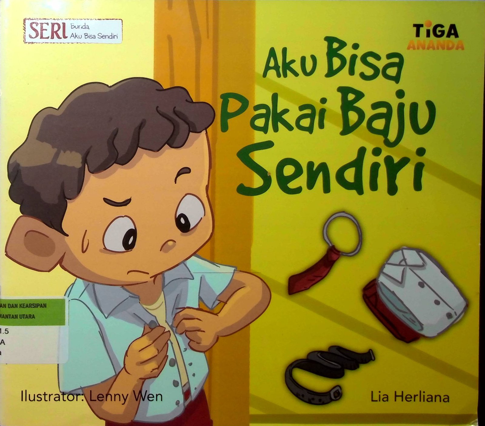 Cover Aku Bisa Pakai Baju Sendiri :  Seri Bunda, Aku Bisa Sendiri