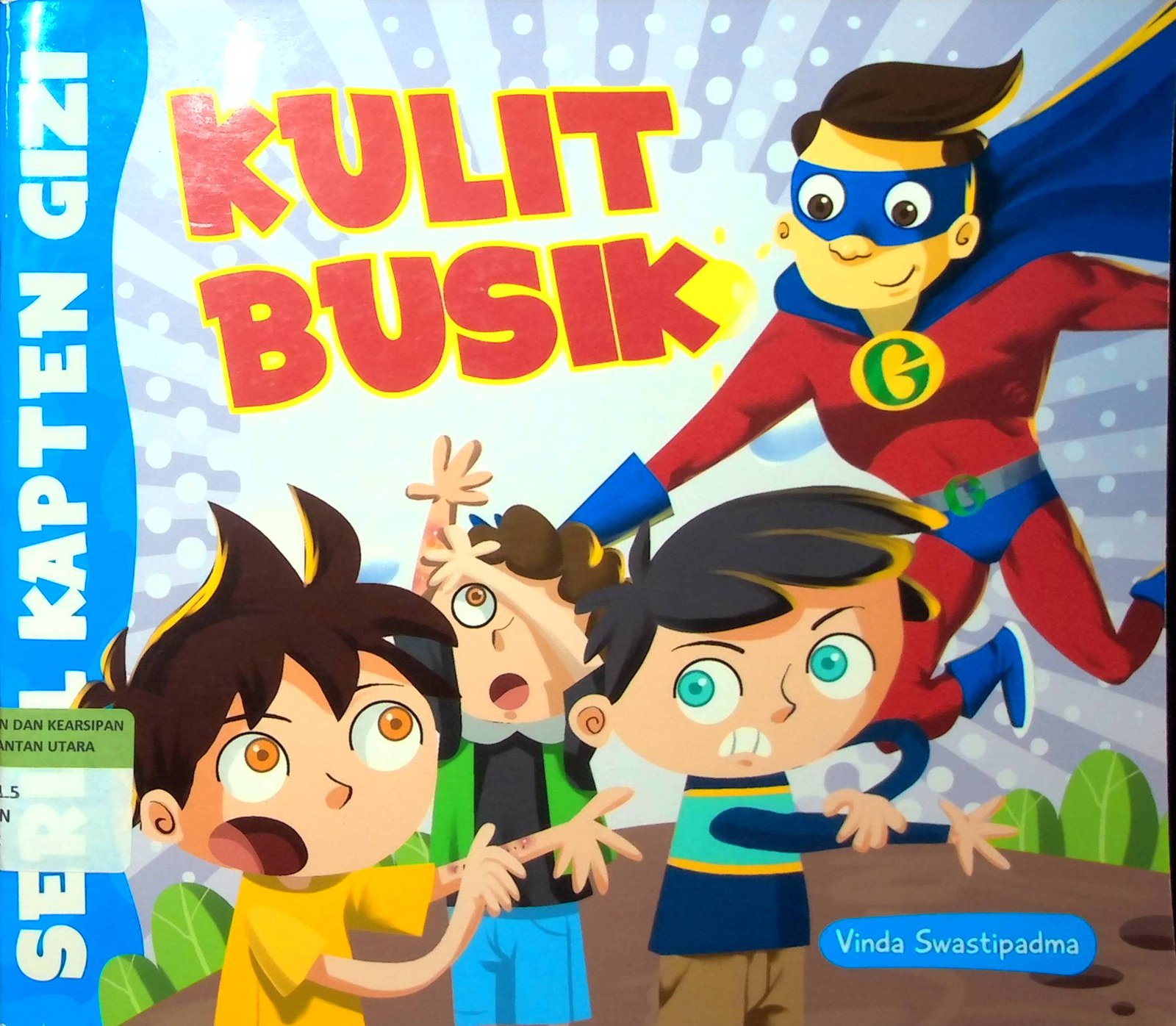 Cover Kulit Busik :  Serial Kapten Gizi
