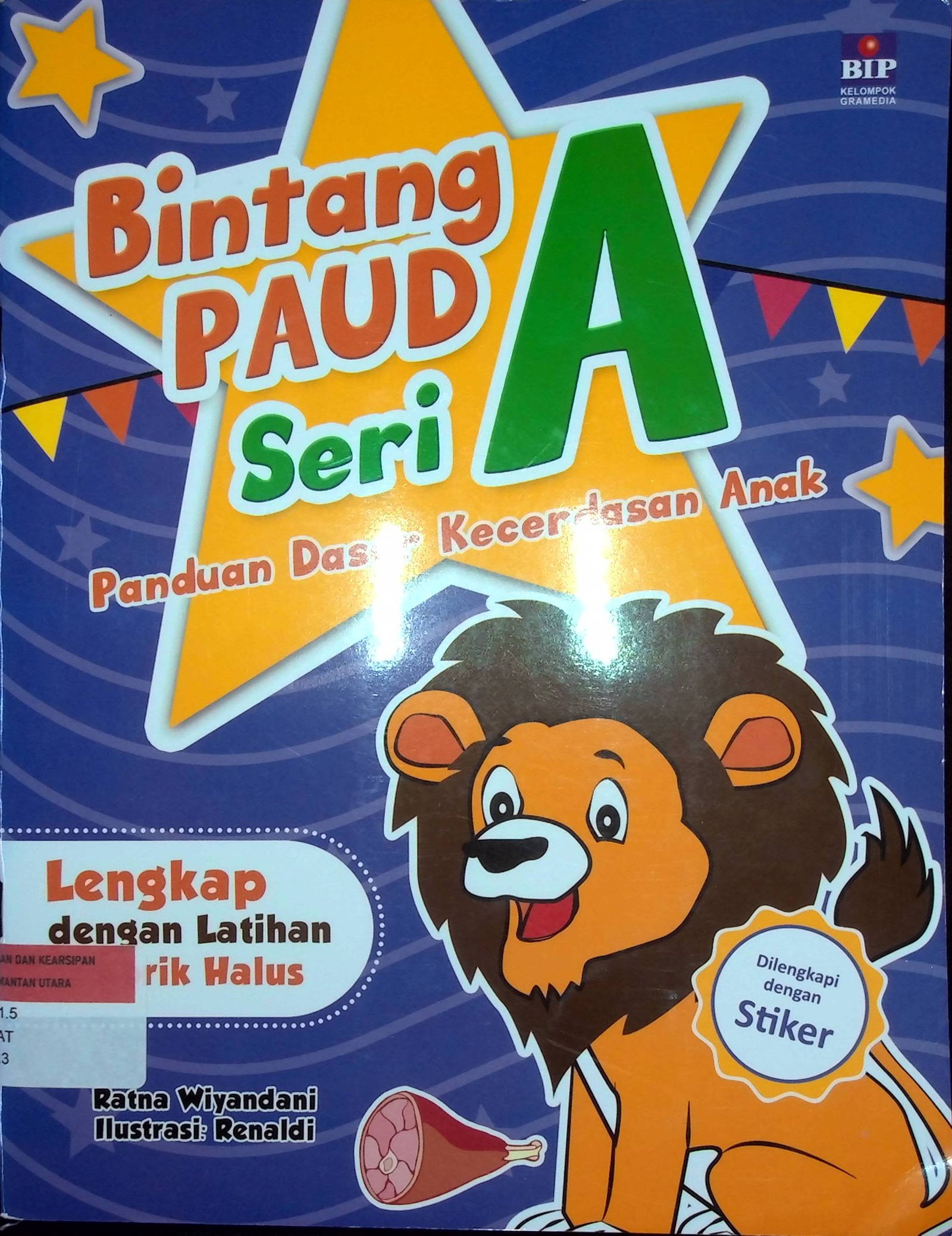 Cover Bintang Paud Seri A :  Panduan Dasar Kecerdasan Anak