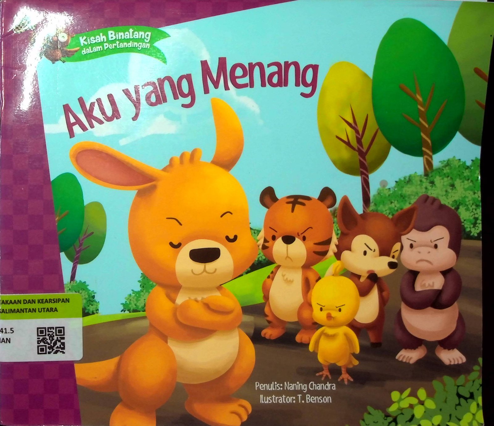 Cover Aku Yang Menang :  Kisah Binatang Dalam Pertandingan