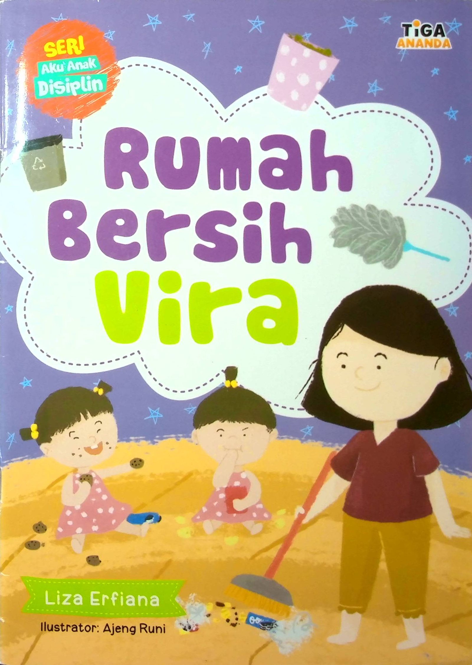 Cover Rumah Bersih Vira :  Seri Aku Anak Disiplin