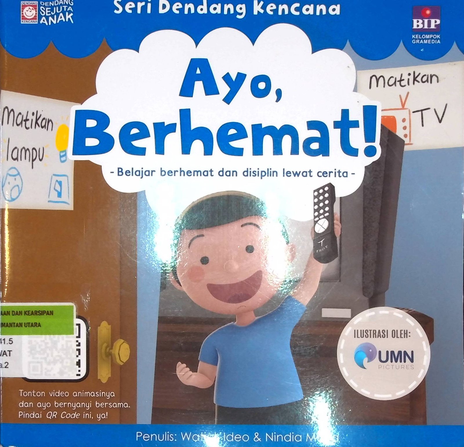 Cover Ayo, Berhemat! :  Belajar Berhemat dan Disiplin Lewat Cerita