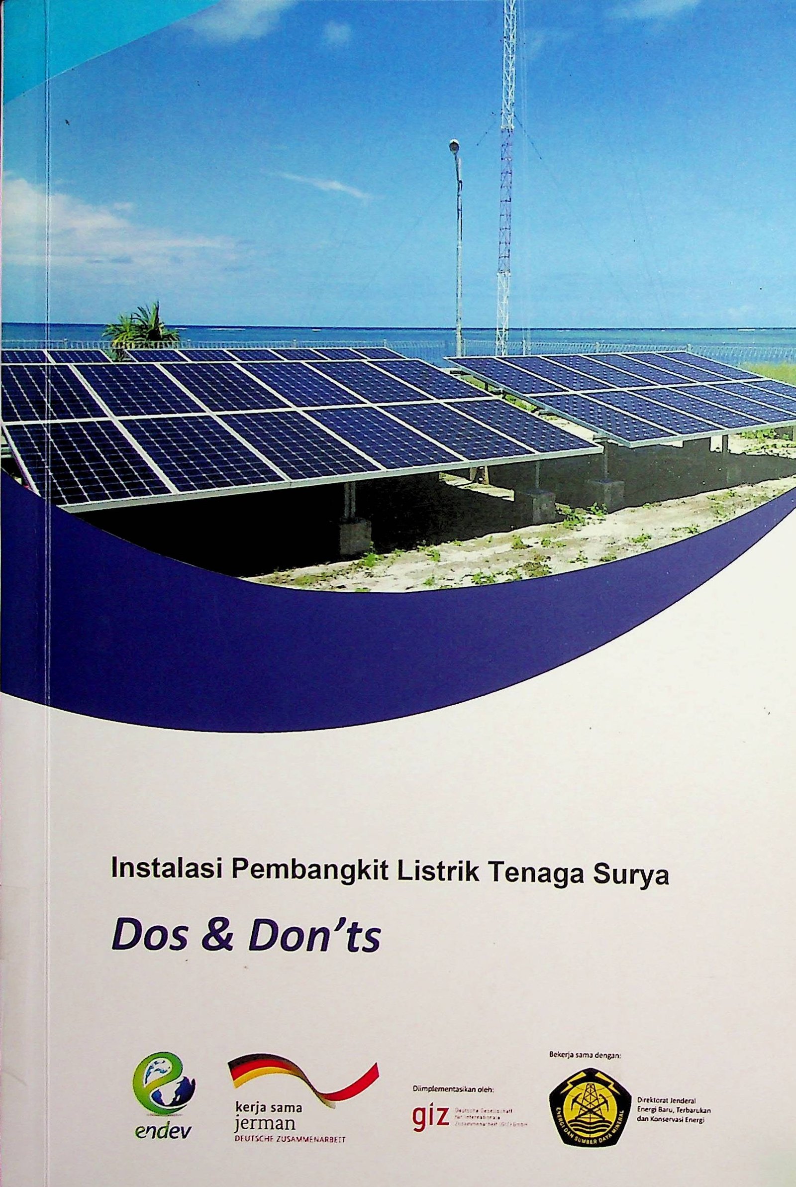 Cover Instalasi Pembangkit Listrik Tenaga Surya: Dod & Don'ts / Bagus Ramadhani (Penulis)