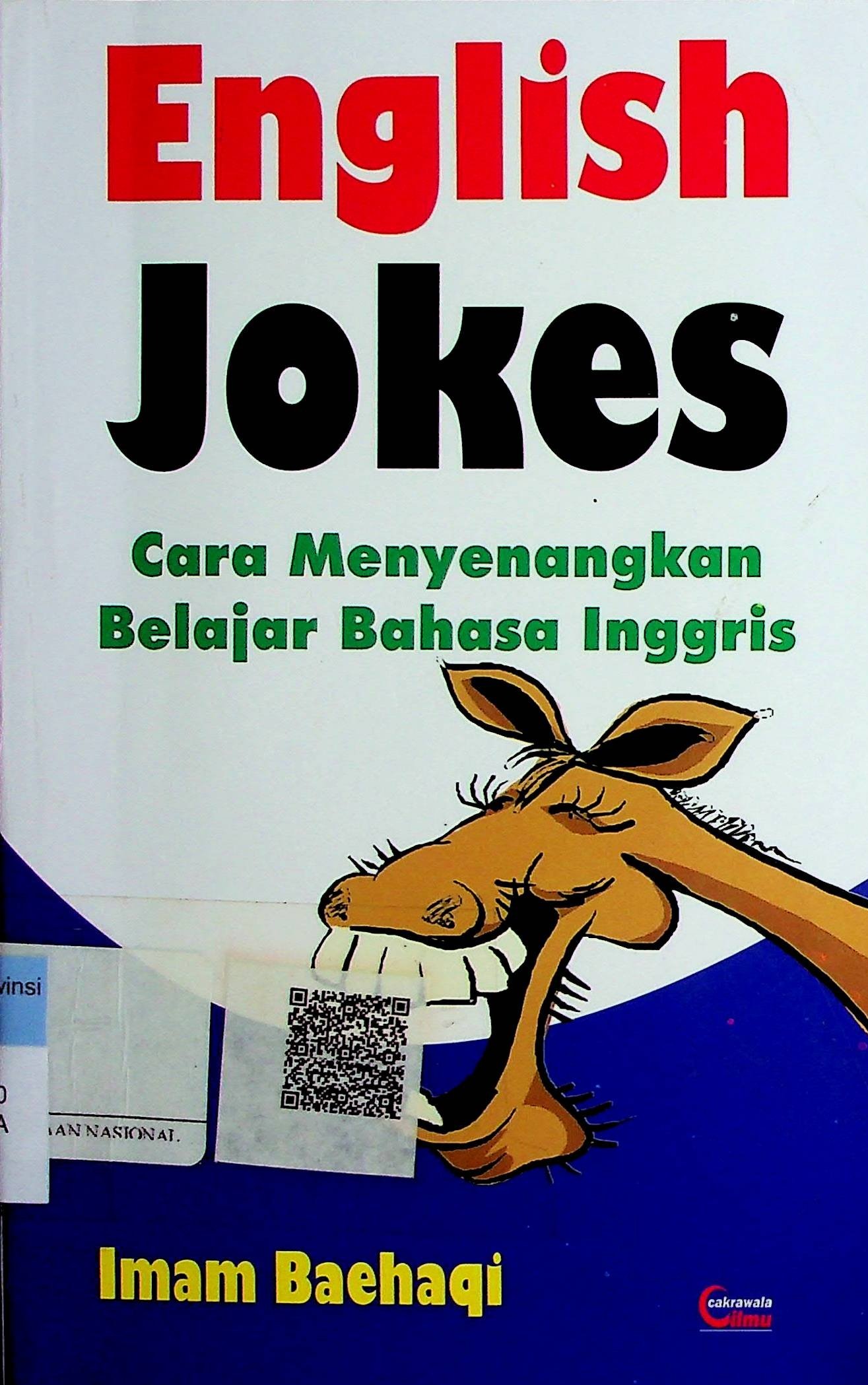 Cover English Jokes :  Cara Menyenangkan Belajar Bahasa / Imam Baehaqi (Penulis)