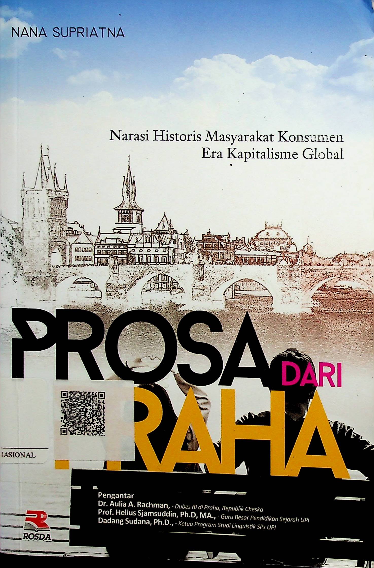 Cover Prosa dari Praha / Nana Supriatna (Penulis); Anang SW (Editor)