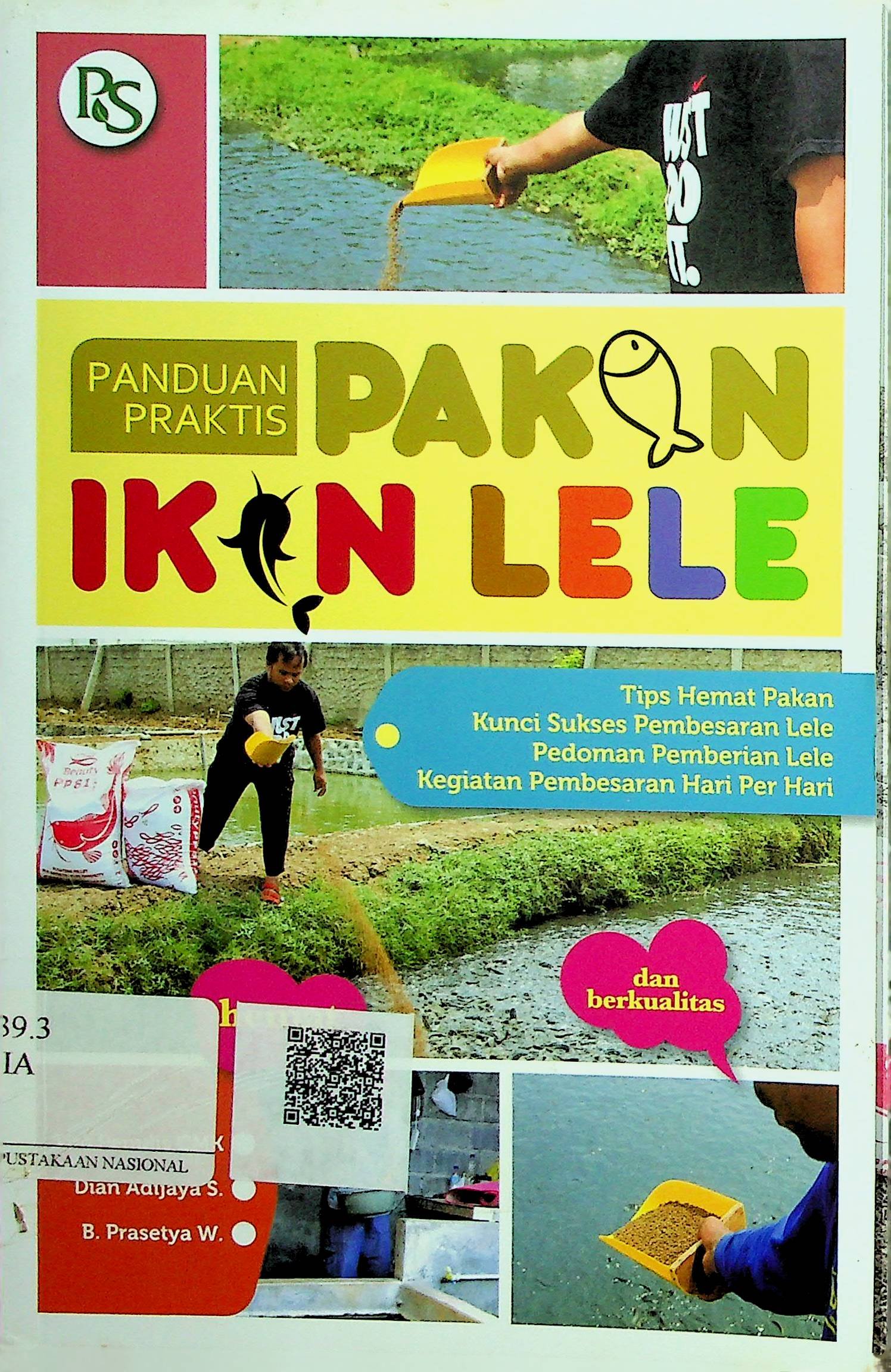 Cover Panduan Praktis Pakan Ikan Lele / Tim Penulis CMK, Dian Adijaya, B. Prasetya W (Penyusun); Febriani Ai Nurrohmah (Editor)
