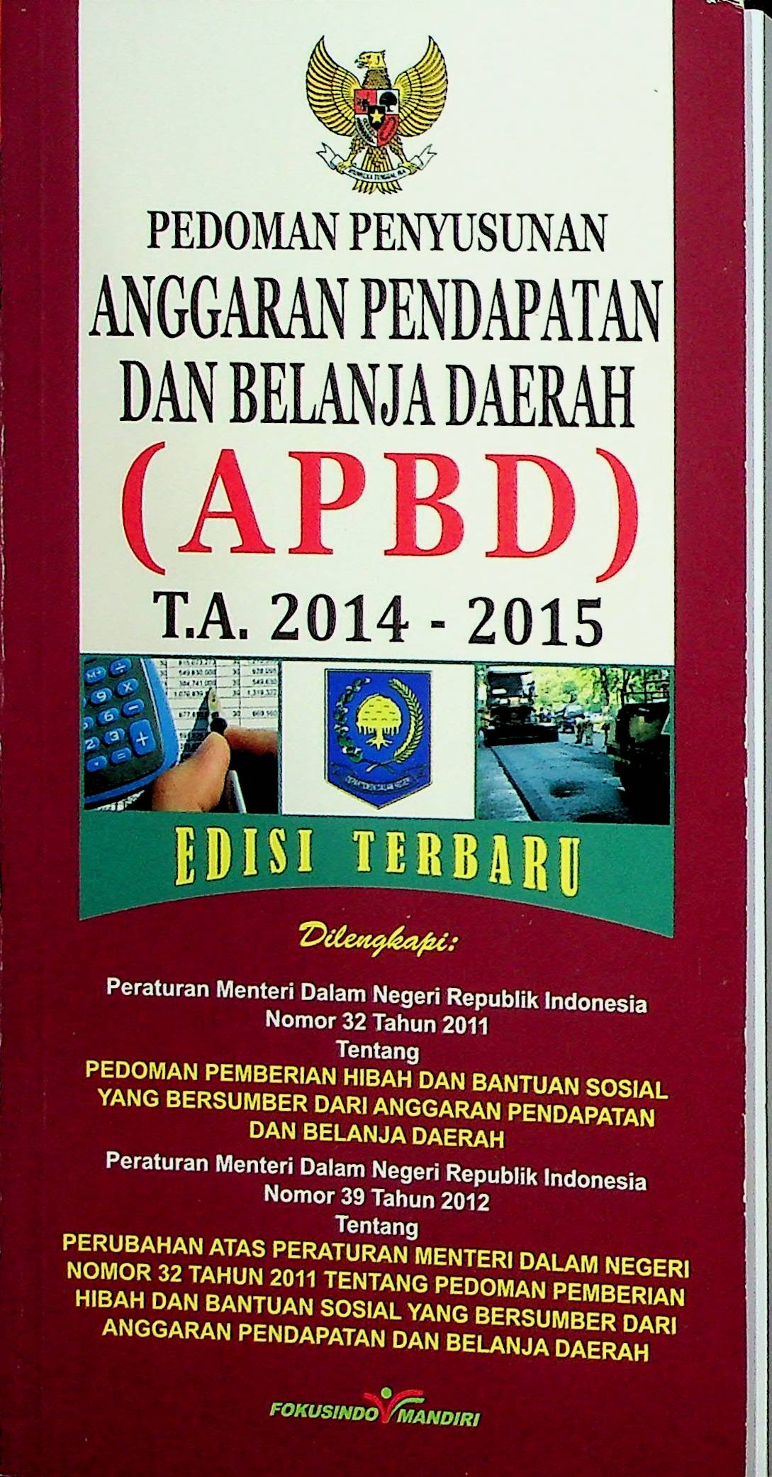 Cover Pedoman Penyusunan Anggaran Pendapatan dan Belanja Daerah (APBD) Tahun 2014-2015
