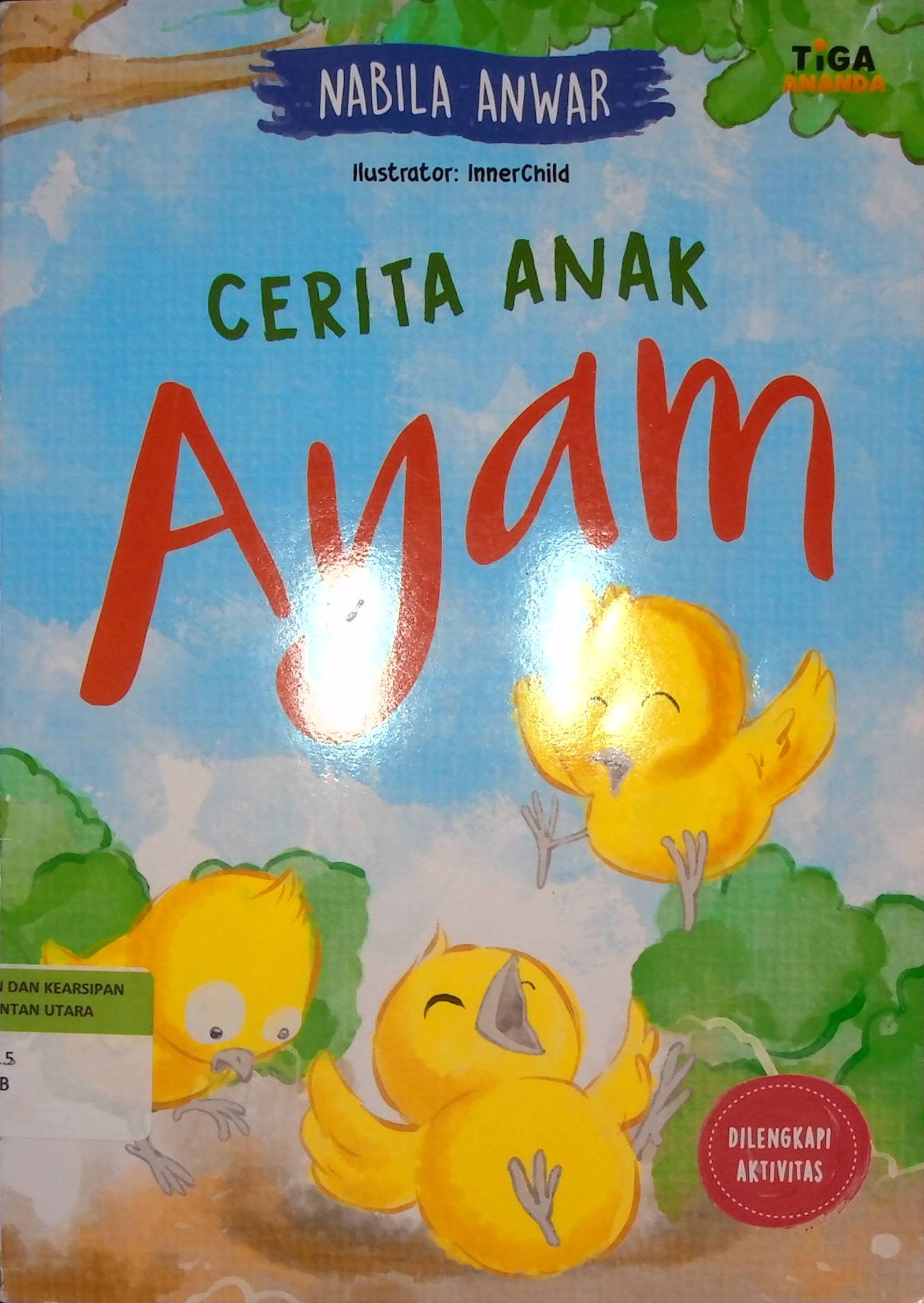 Cover Cerita Anak Ayam
