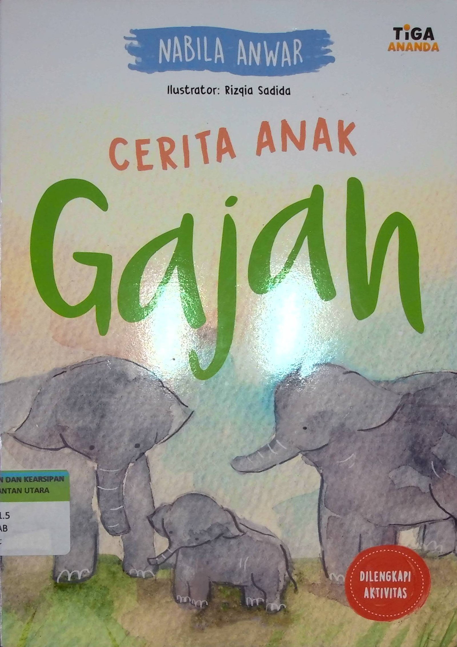 Cover Cerita Anak Gajah