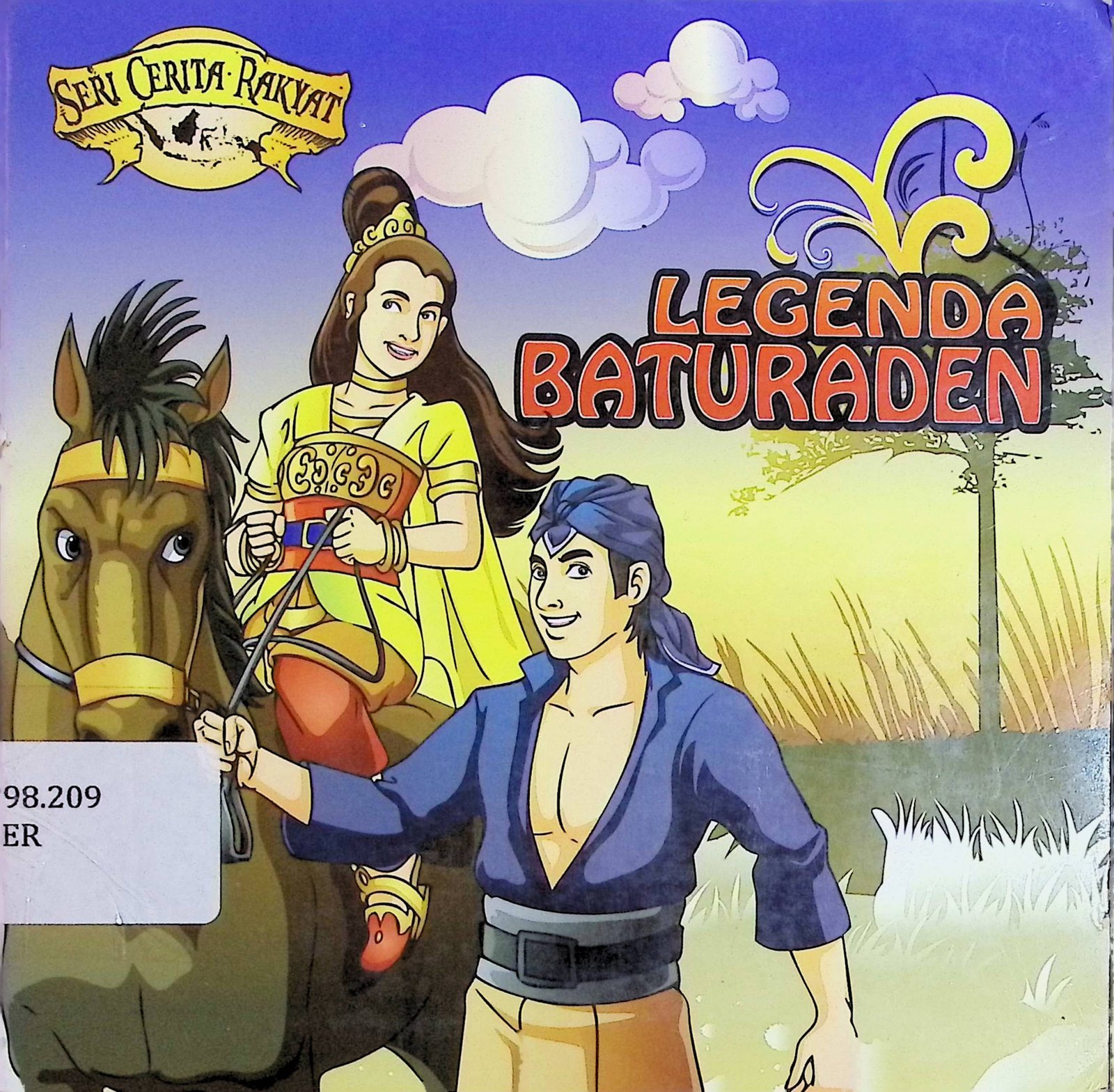 Cover Seri Cerita Rakyat: Legenda Baturaden / Team Studio Rumah Kreasi (Penulis); Abu Haris (Editor)