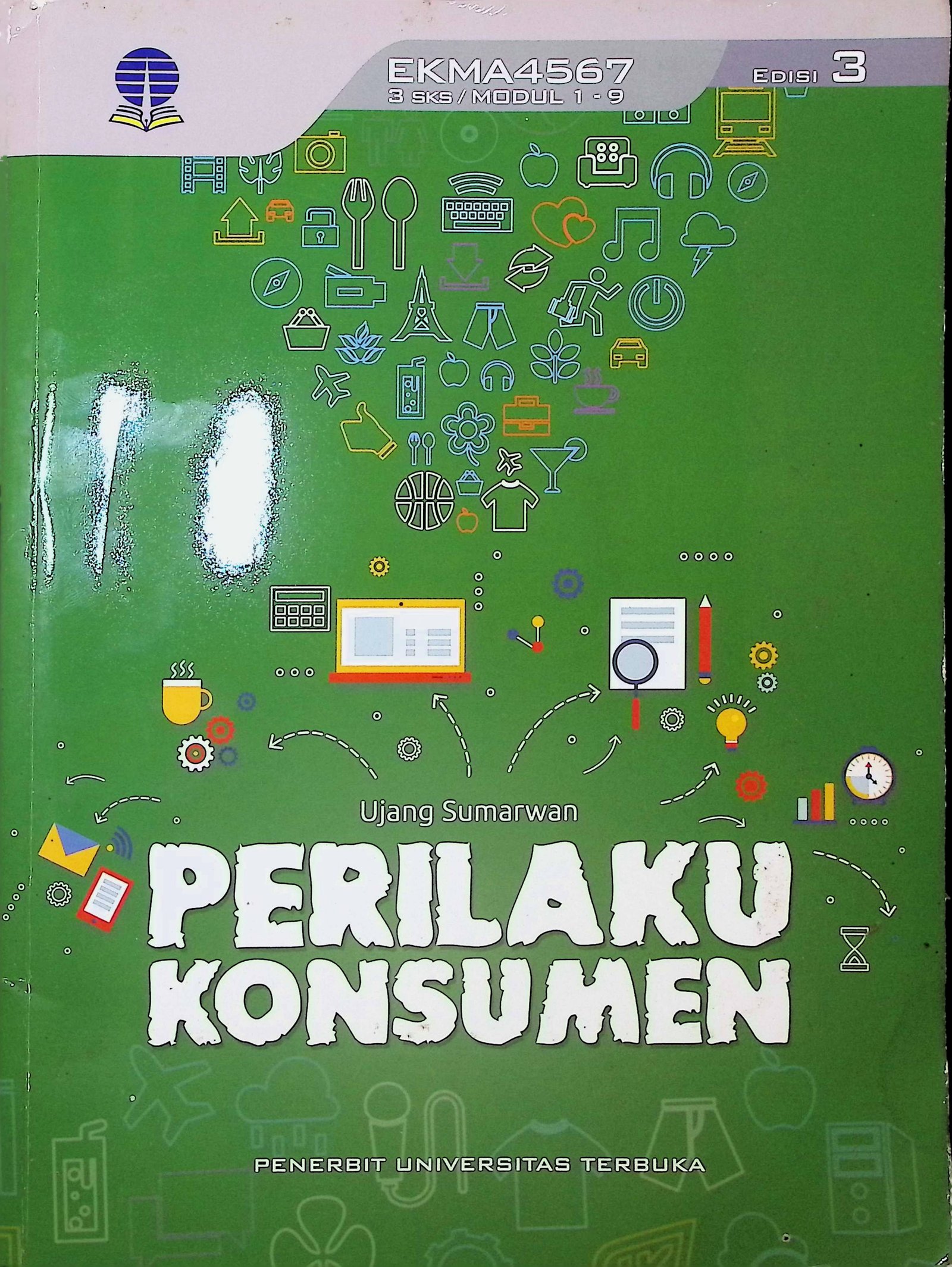 Cover Perilaku Konsumen / Ujang Sumarwan (Penulis); Devi Ayuni (Penyunting)