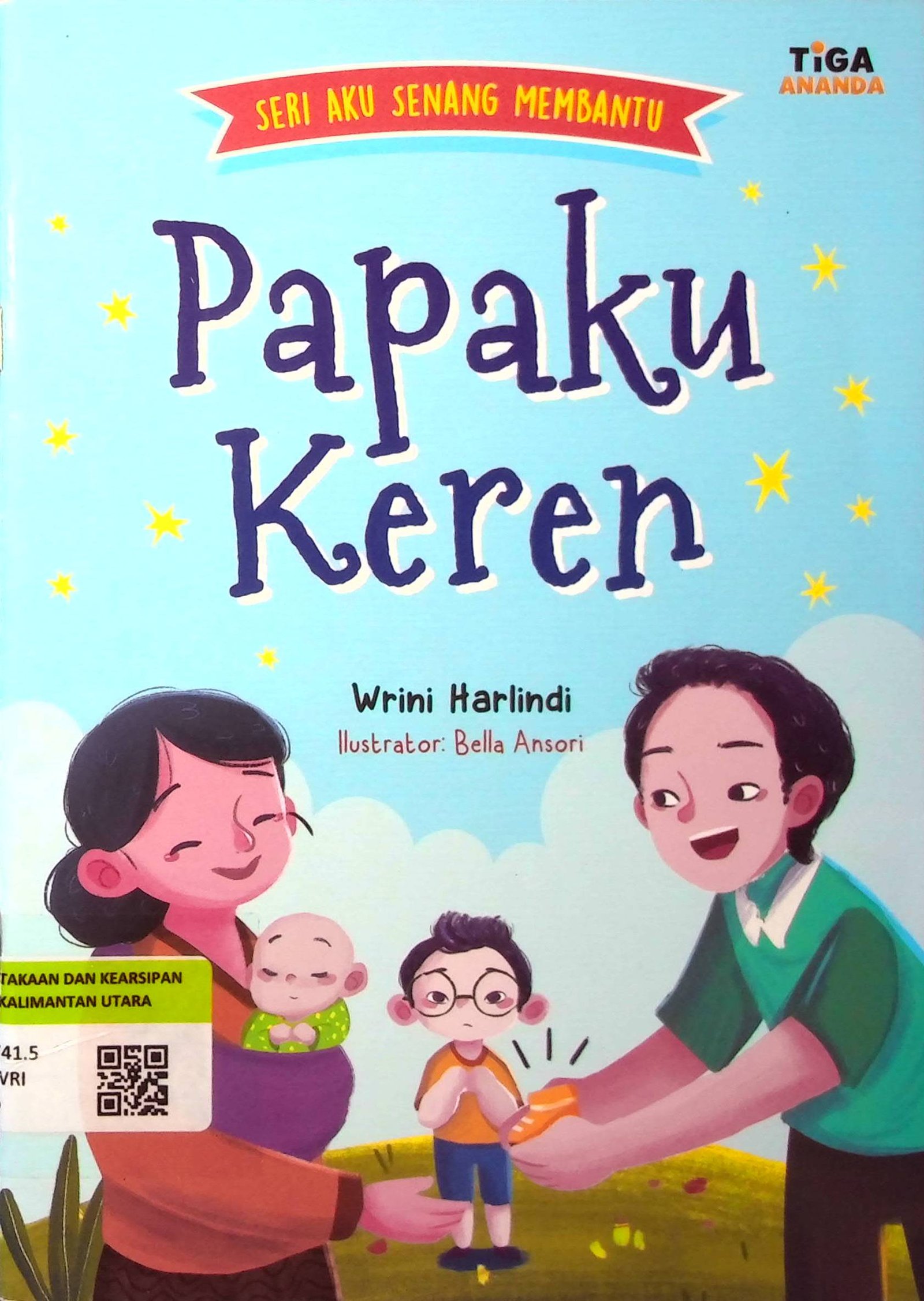 Cover Papaku Keren :  Seri Aku Senang Membantu