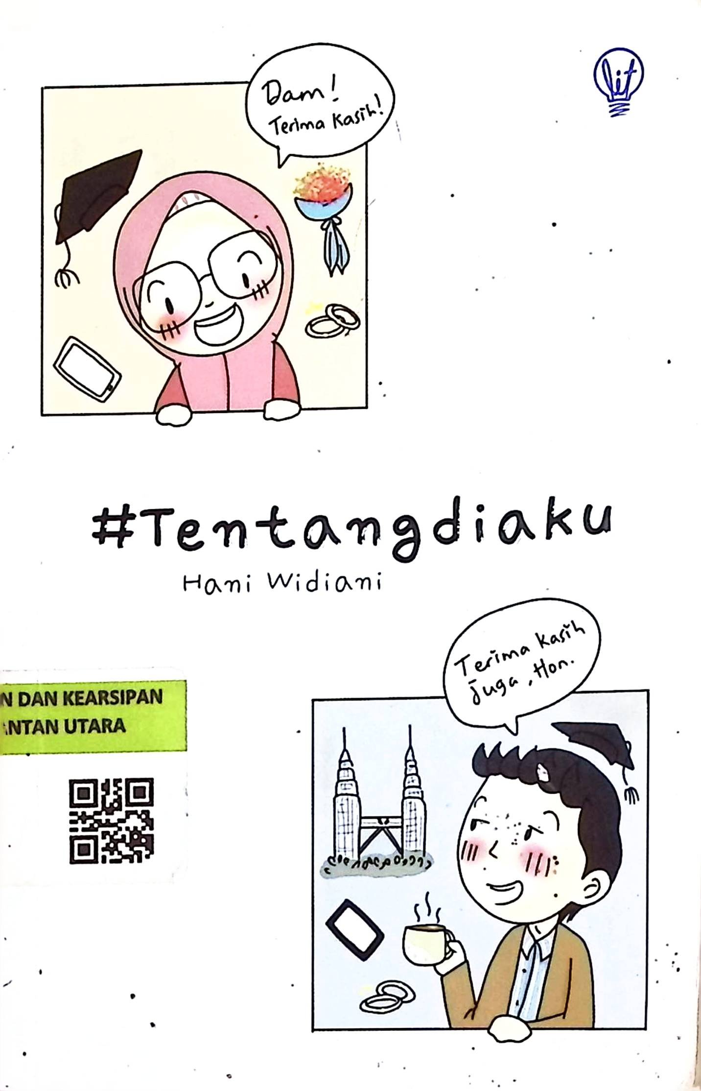 Cover #Tentangdiaku / Hani Widiani (Penulis); Dion Rahman (Penyunting)